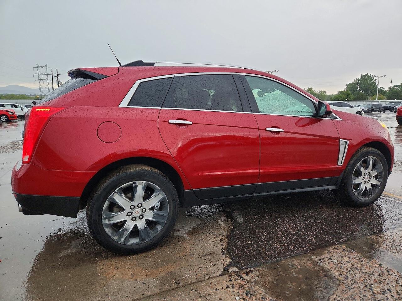 2013 Cadillac Srx Premium Collection Red vin: 3GYFNJE36DS561090