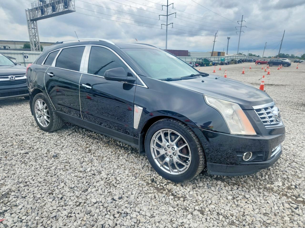 2013 Cadillac Srx Premium Collection Черный vin: 3GYFNJE36DS650111