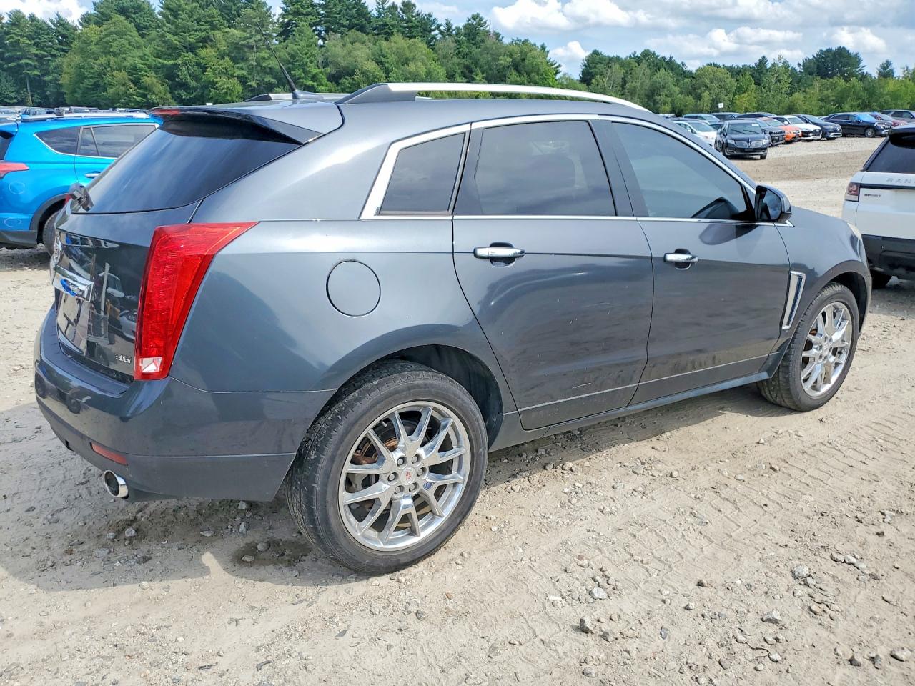 2013 Cadillac Srx Premium Collection Charcoal vin: 3GYFNJE3XDS556295