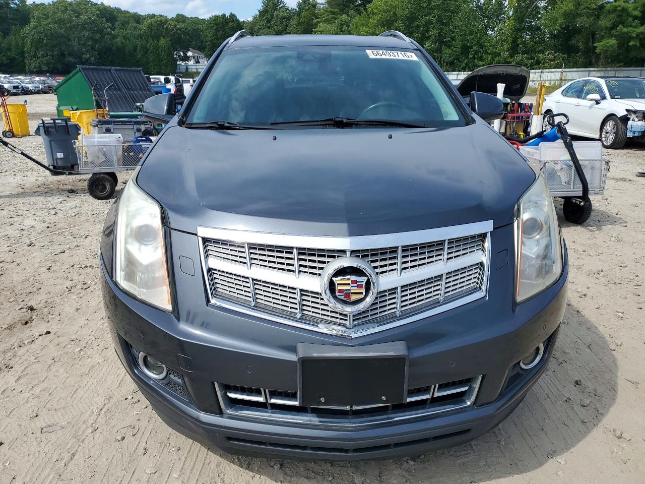 2013 Cadillac Srx Premium Collection Charcoal vin: 3GYFNJE3XDS556295