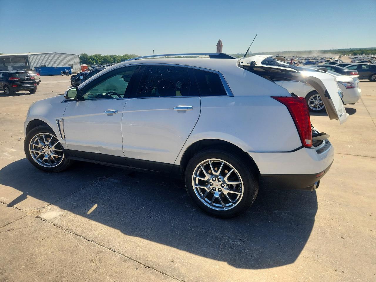 2013 Cadillac Srx Premium Collection White vin: 3GYFNJE3XDS607648