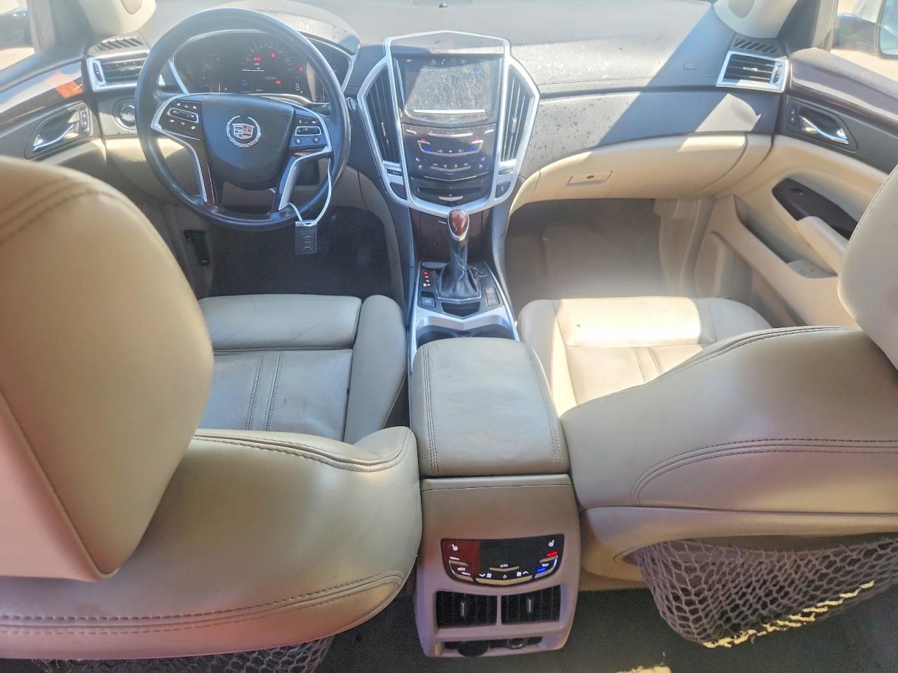 2013 Cadillac Srx Premium Collection White vin: 3GYFNJE3XDS607648