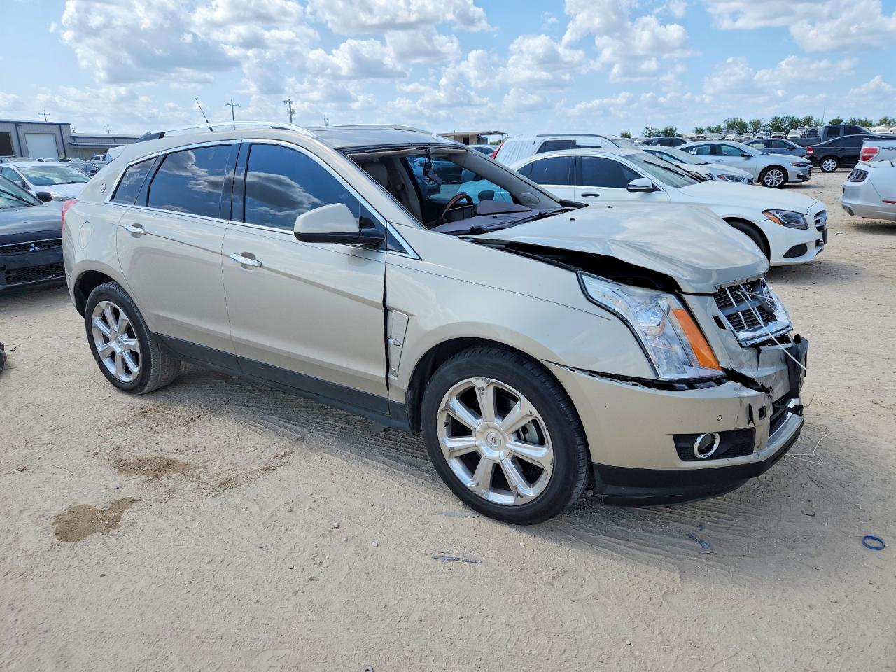 2010 Cadillac Srx Performance Collection Beige vin: 3GYFNJE40AS571196