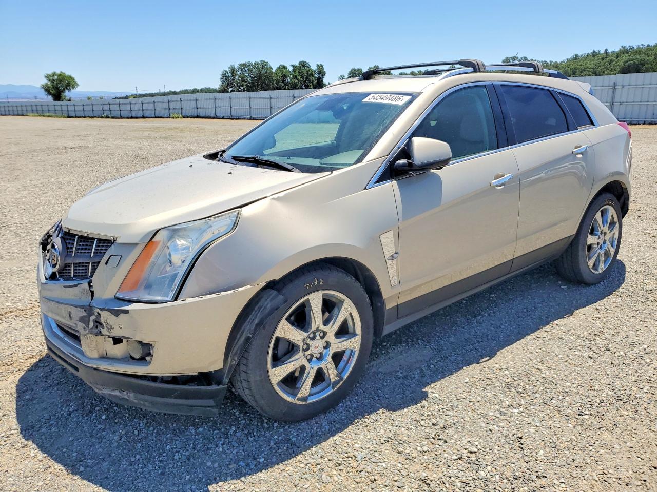 2010 Cadillac Srx Performance Collection Beige vin: 3GYFNJE43AS581317