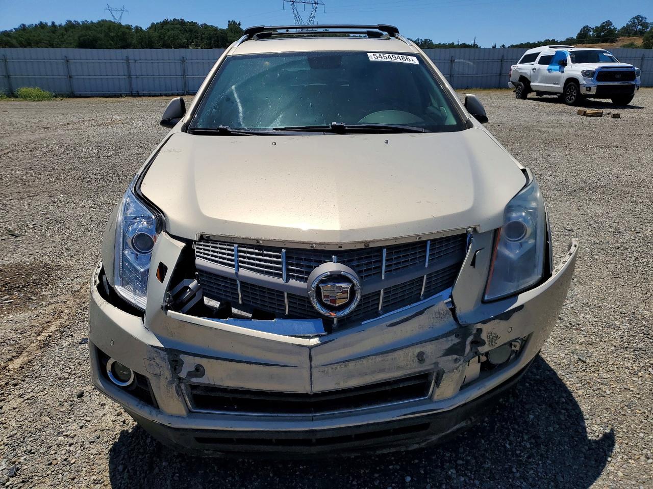 2010 Cadillac Srx Performance Collection Beige vin: 3GYFNJE43AS581317