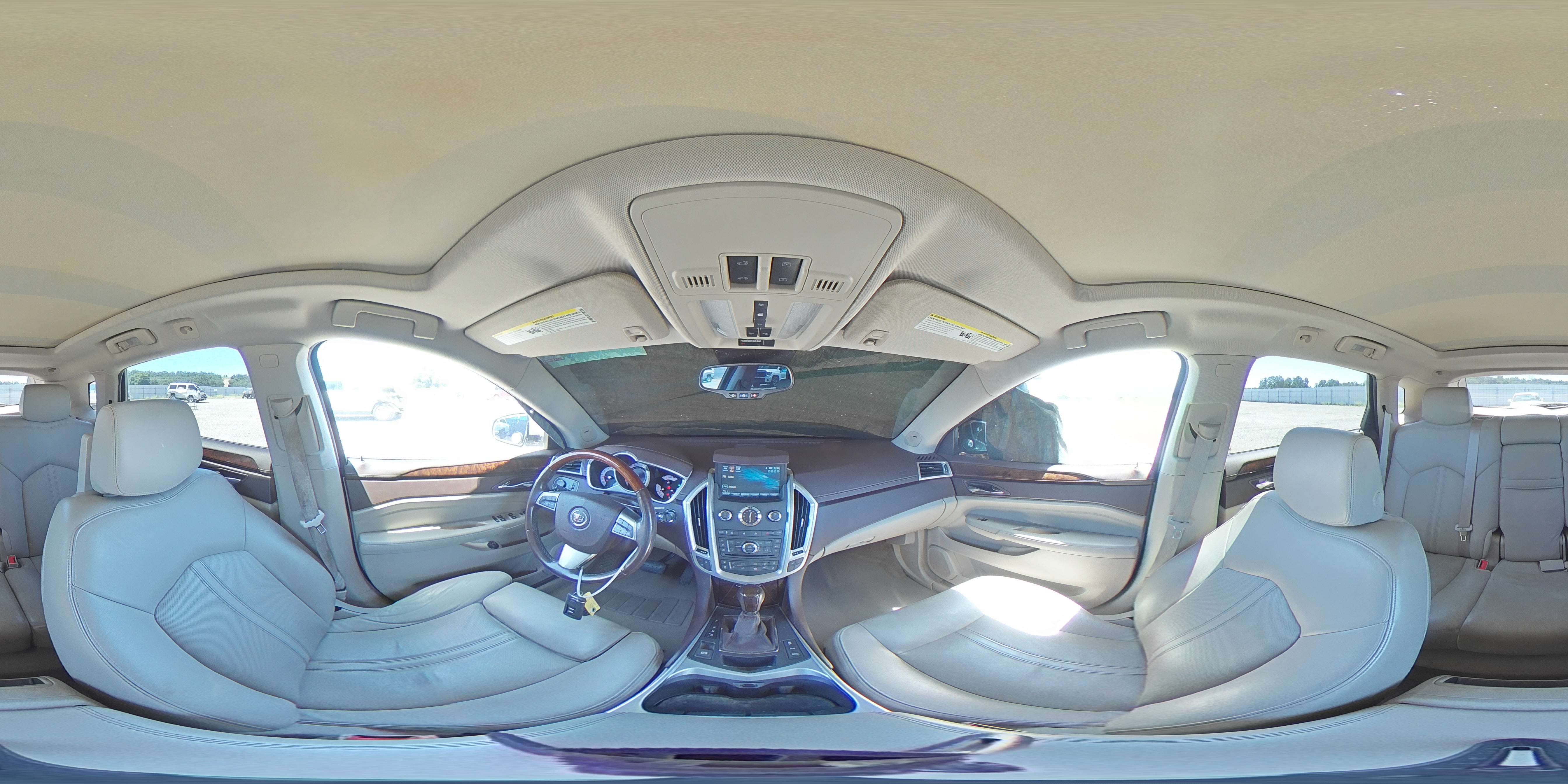 2010 Cadillac Srx Performance Collection Beige vin: 3GYFNJE43AS581317