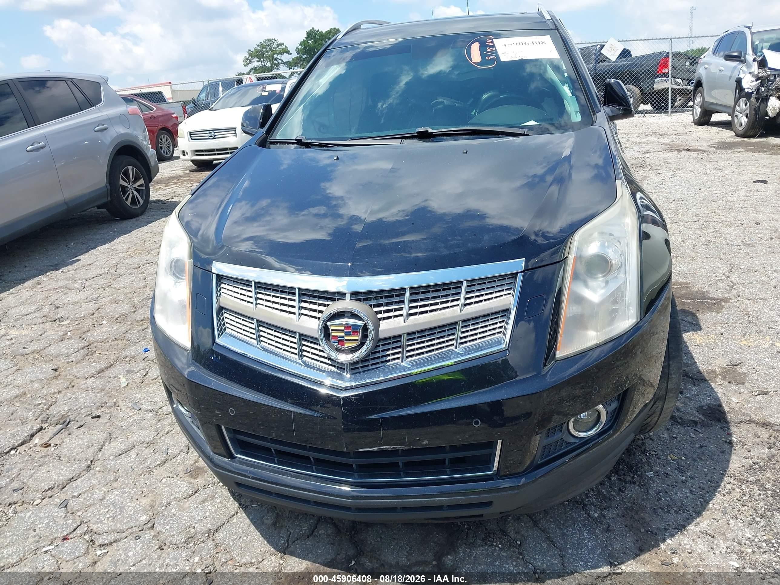 2010 Cadillac Srx Performance Collection Black vin: 3GYFNJE47AS570823