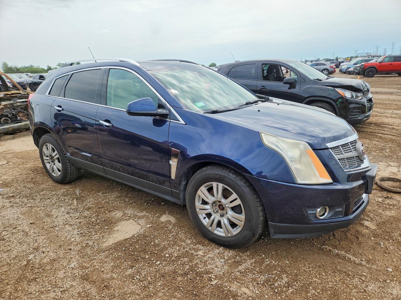 2010 Cadillac Srx Performance Collection Blue vin: 3GYFNJE49AS572721