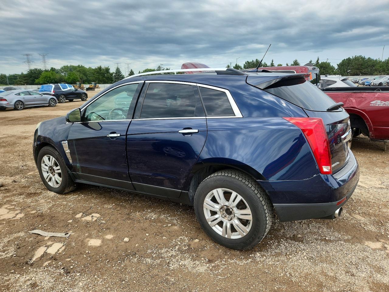 2010 Cadillac Srx Performance Collection Blue vin: 3GYFNJE49AS572721