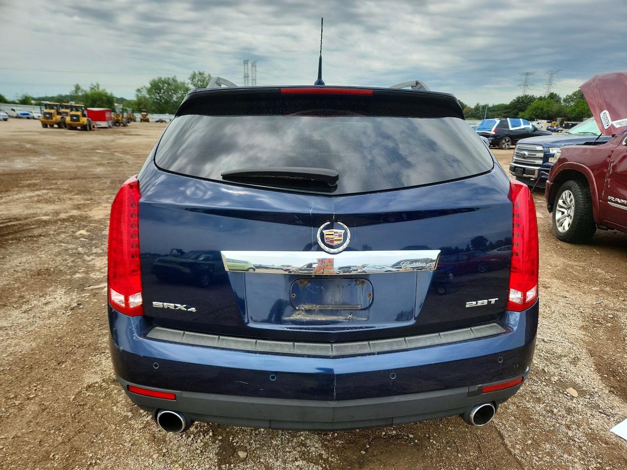 2010 Cadillac Srx Performance Collection Blue vin: 3GYFNJE49AS572721