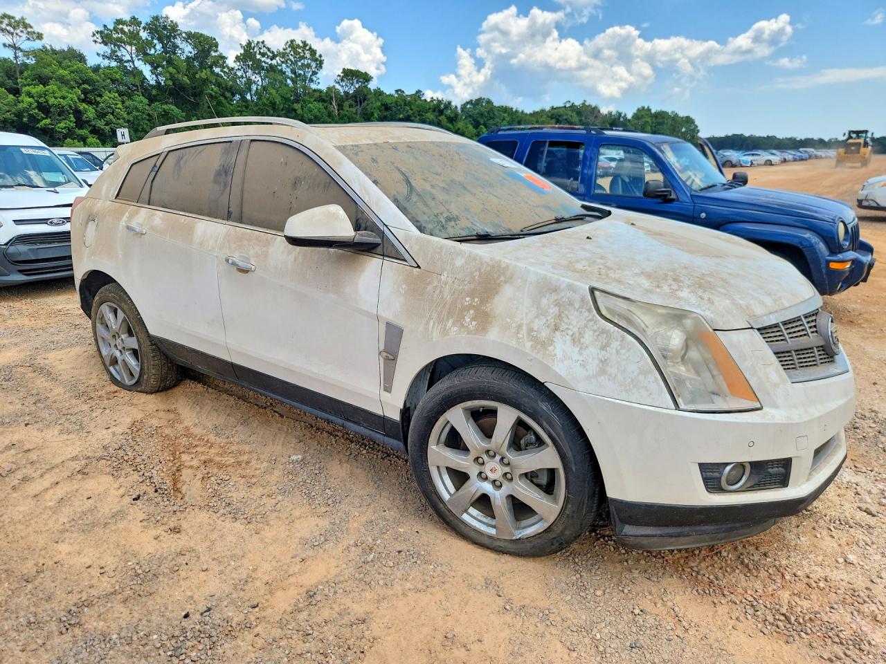 2003 Cadillac Srx Белый vin: 3GYFNKE40AS644489
