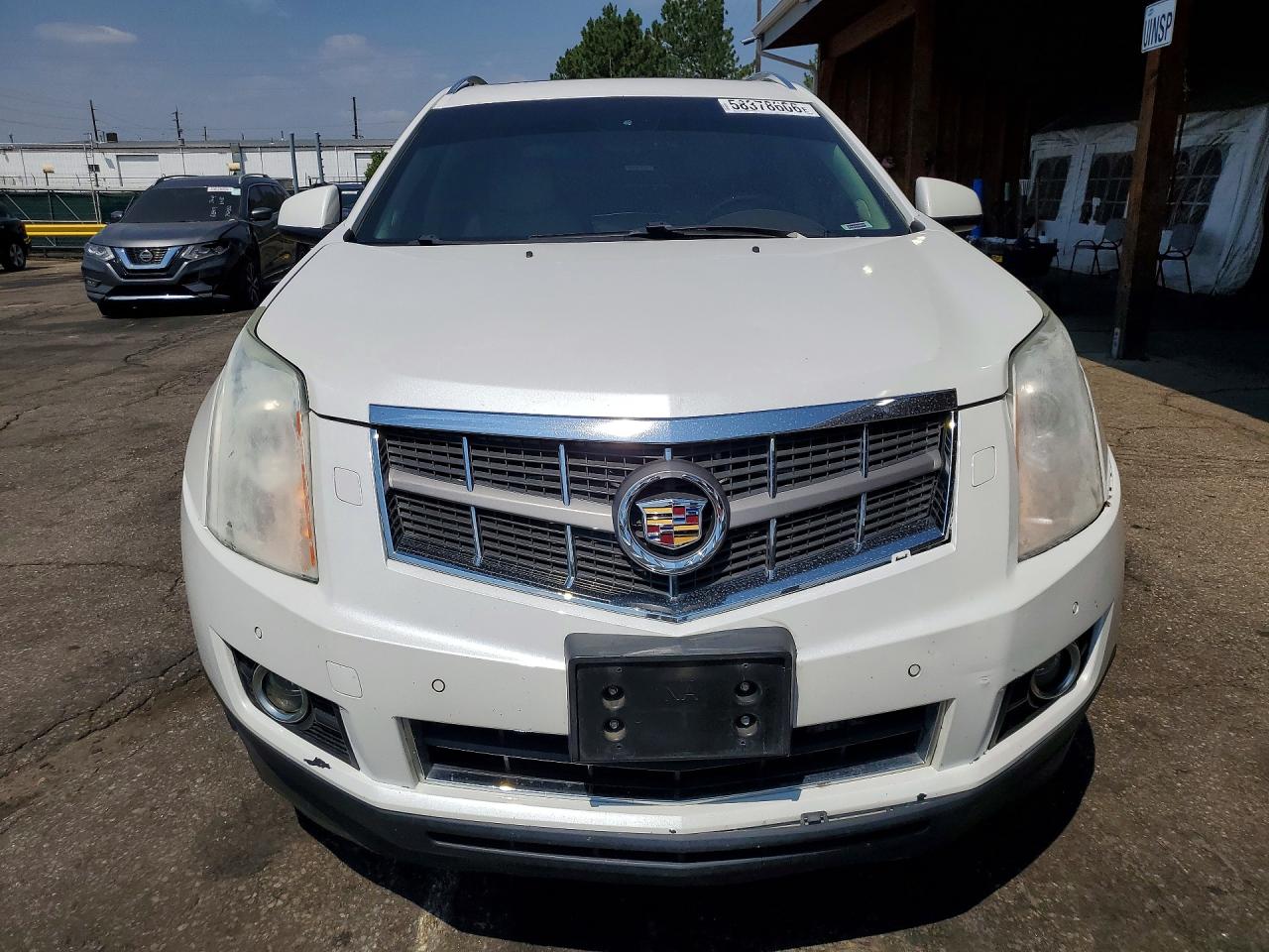 2010 Cadillac Srx Premium Collection White vin: 3GYFNKE40AS651040
