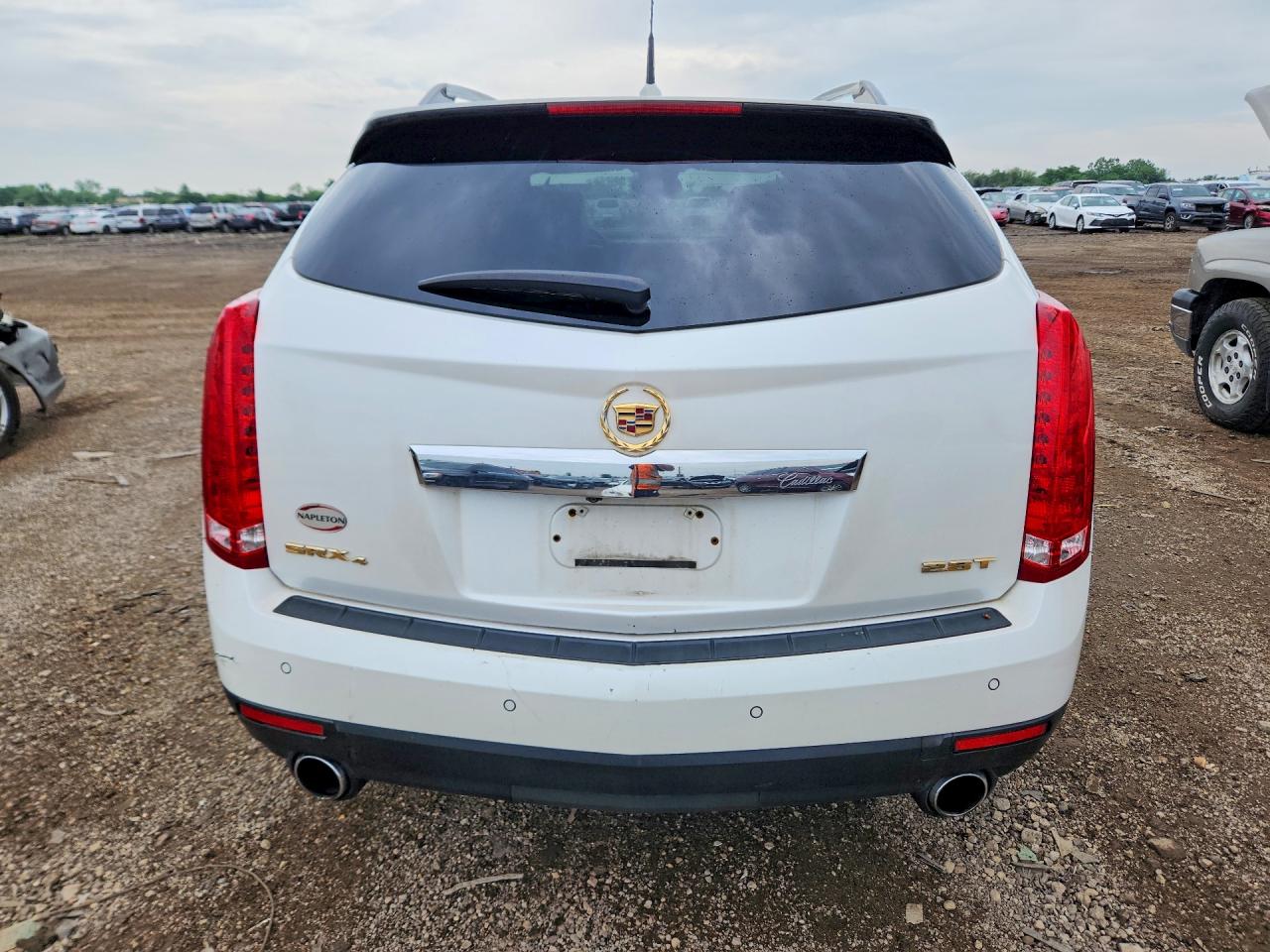 2010 Cadillac Srx Premium Collection White vin: 3GYFNKE44AS578058