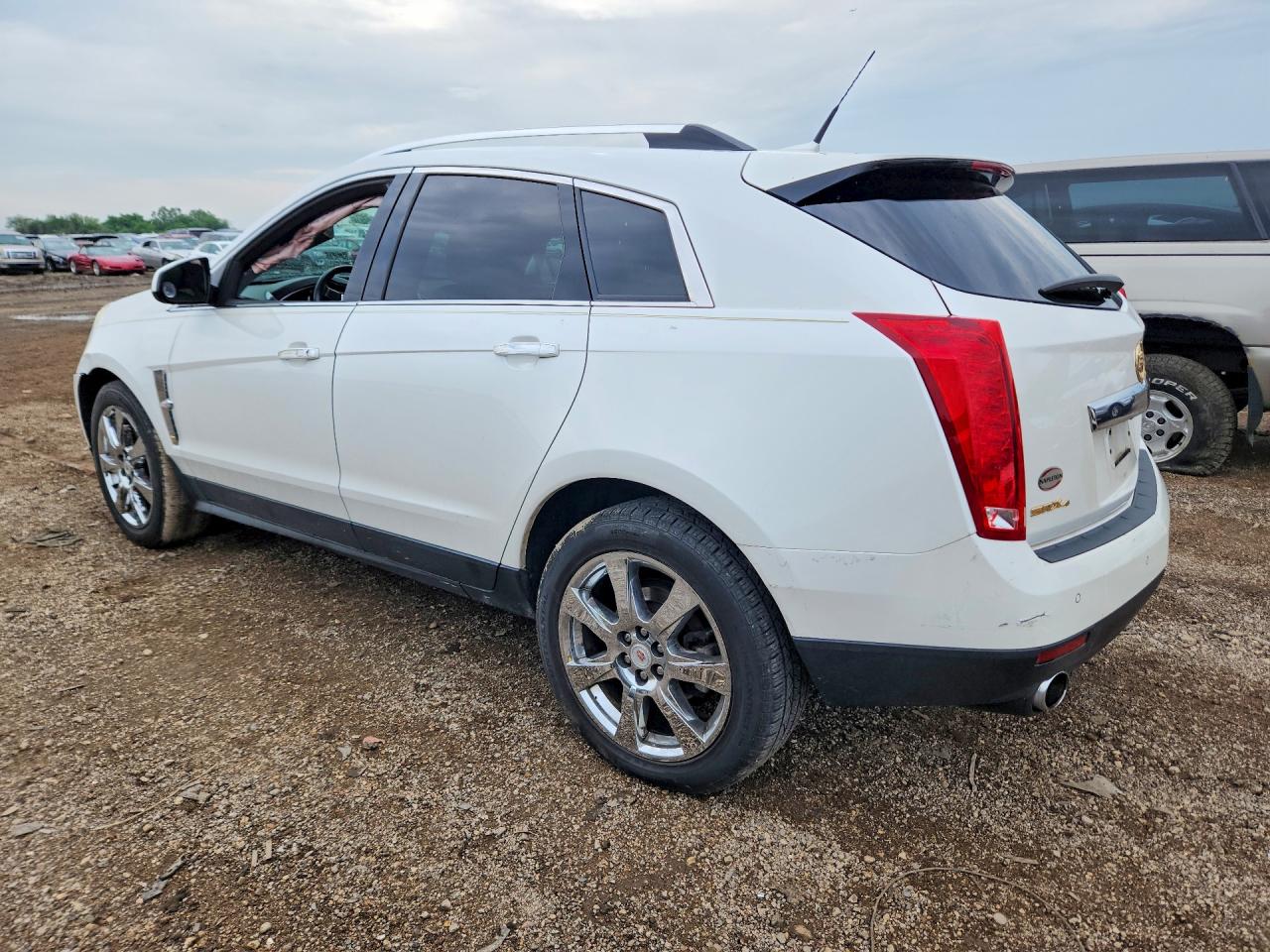 2010 Cadillac Srx Premium Collection White vin: 3GYFNKE44AS578058