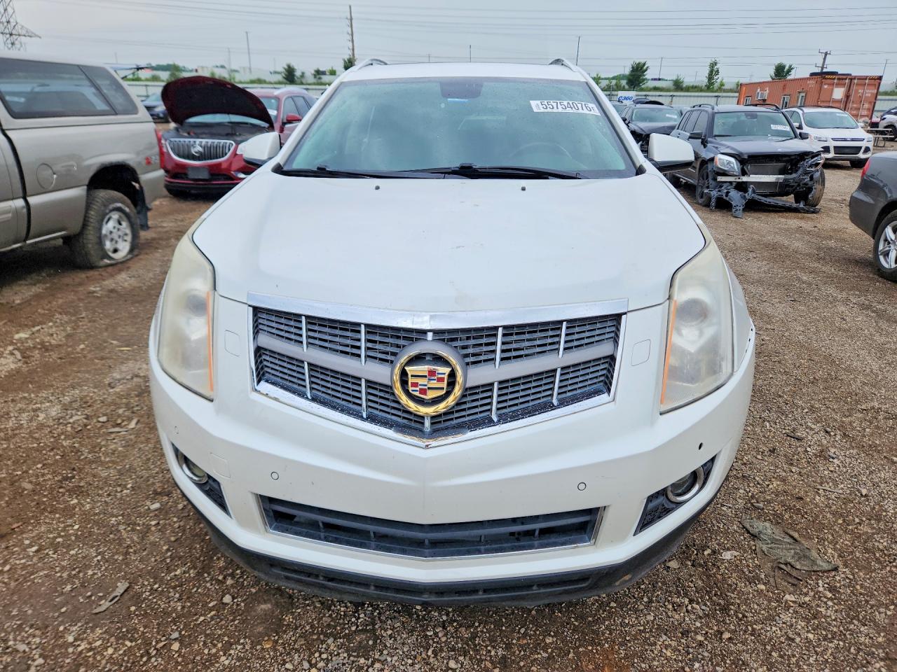 2010 Cadillac Srx Premium Collection White vin: 3GYFNKE44AS578058