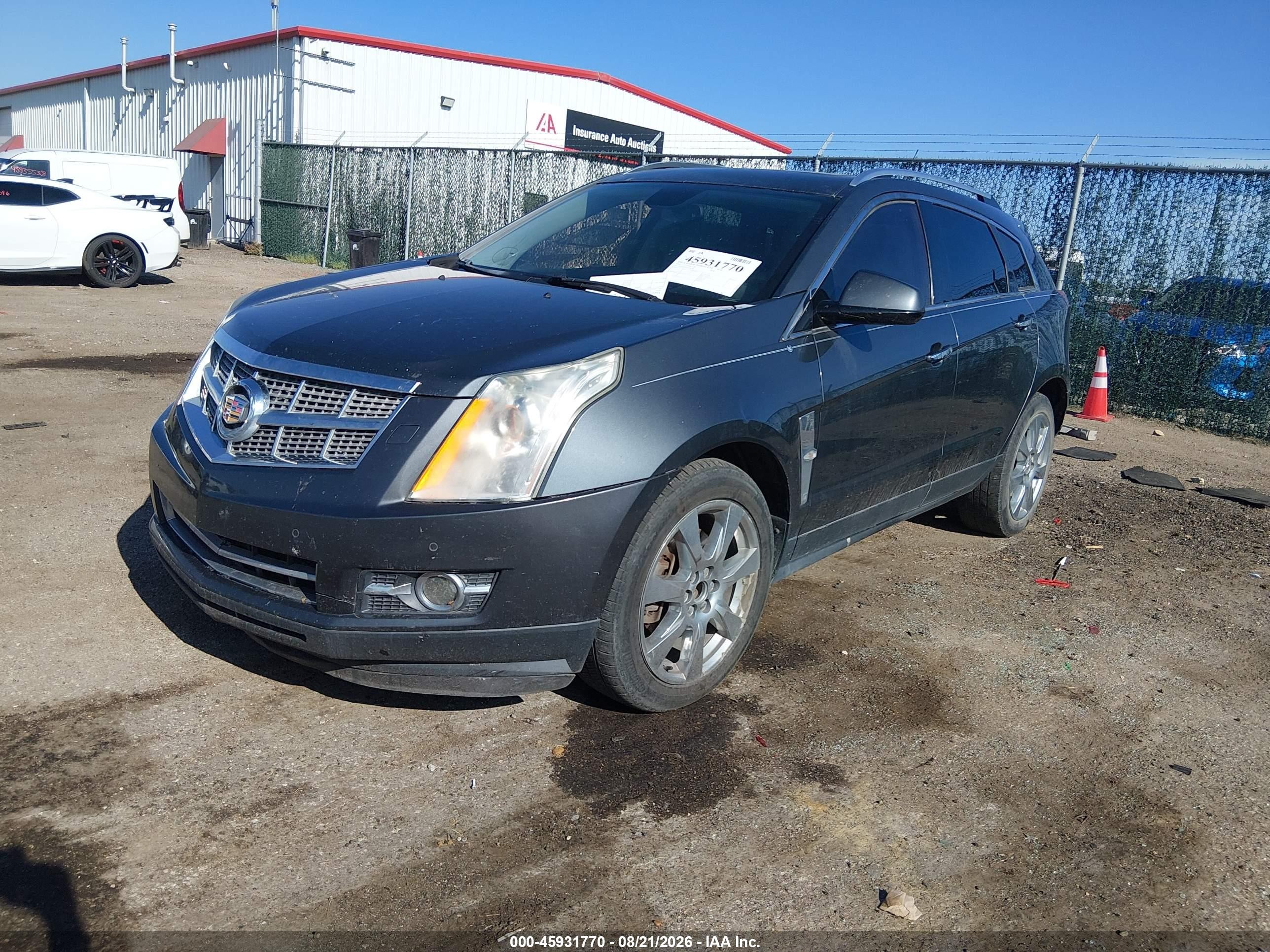 2010 Cadillac Srx Turbo Premium Gray vin: 3GYFNKE44AS593580