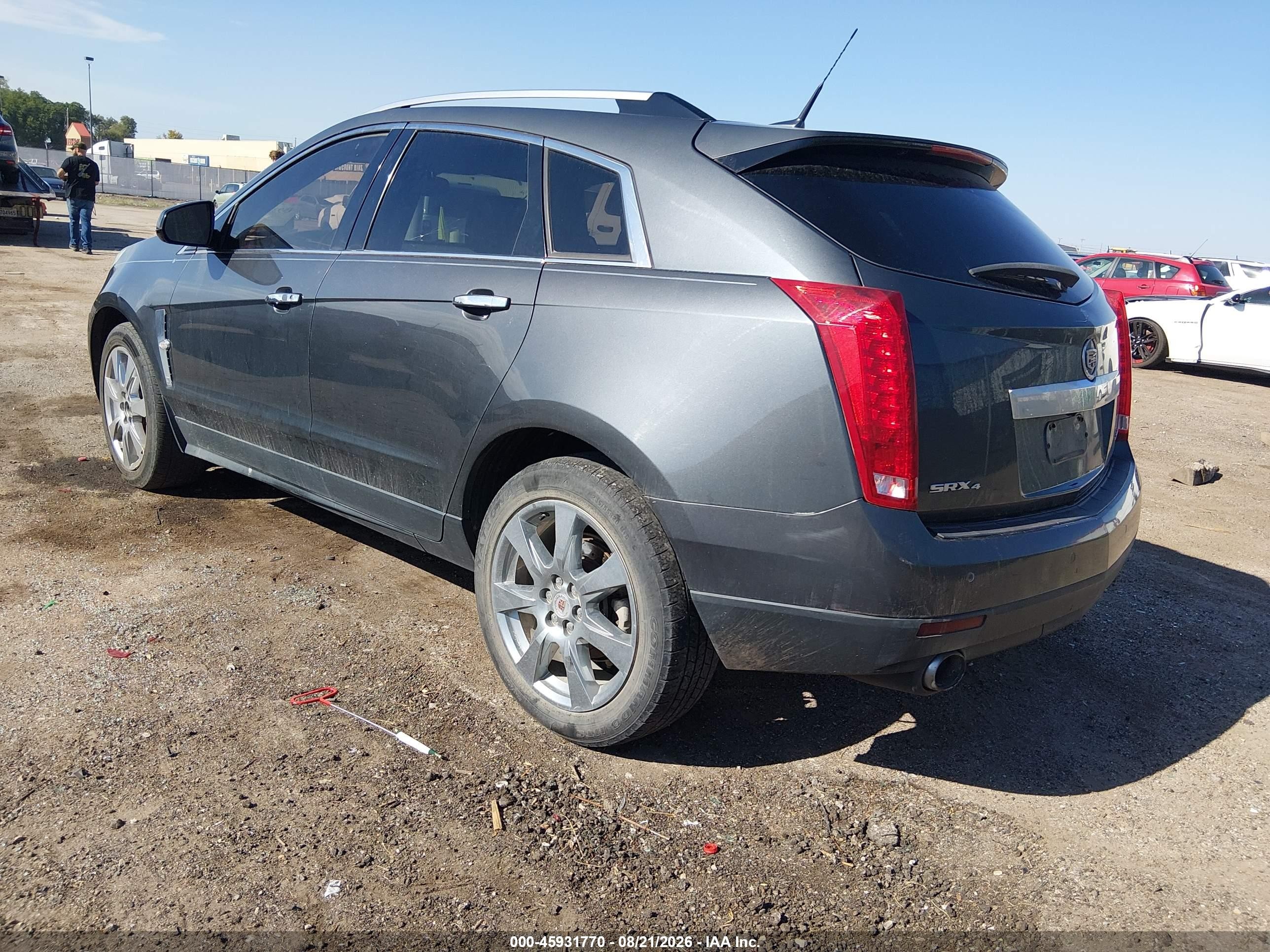 2010 Cadillac Srx Turbo Premium Gray vin: 3GYFNKE44AS593580