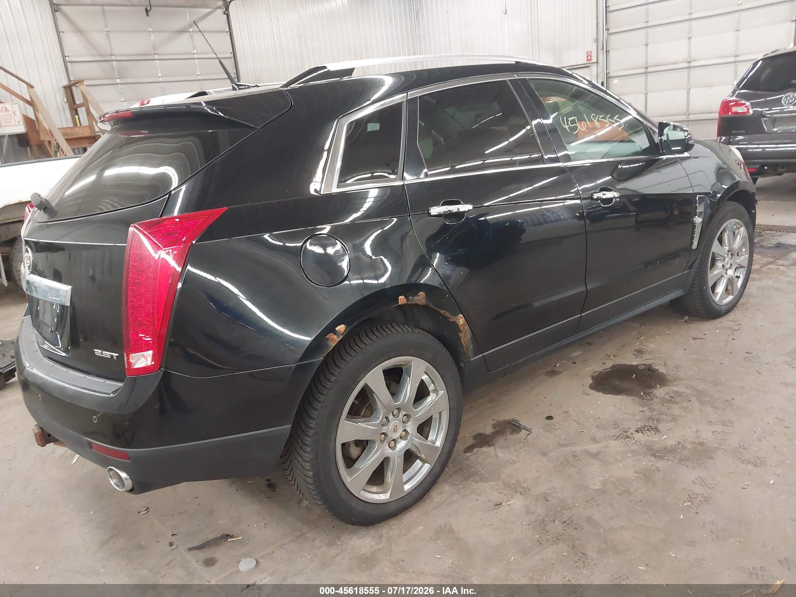 2010 Cadillac Srx Turbo Premium Черный vin: 3GYFNKE46AS627776