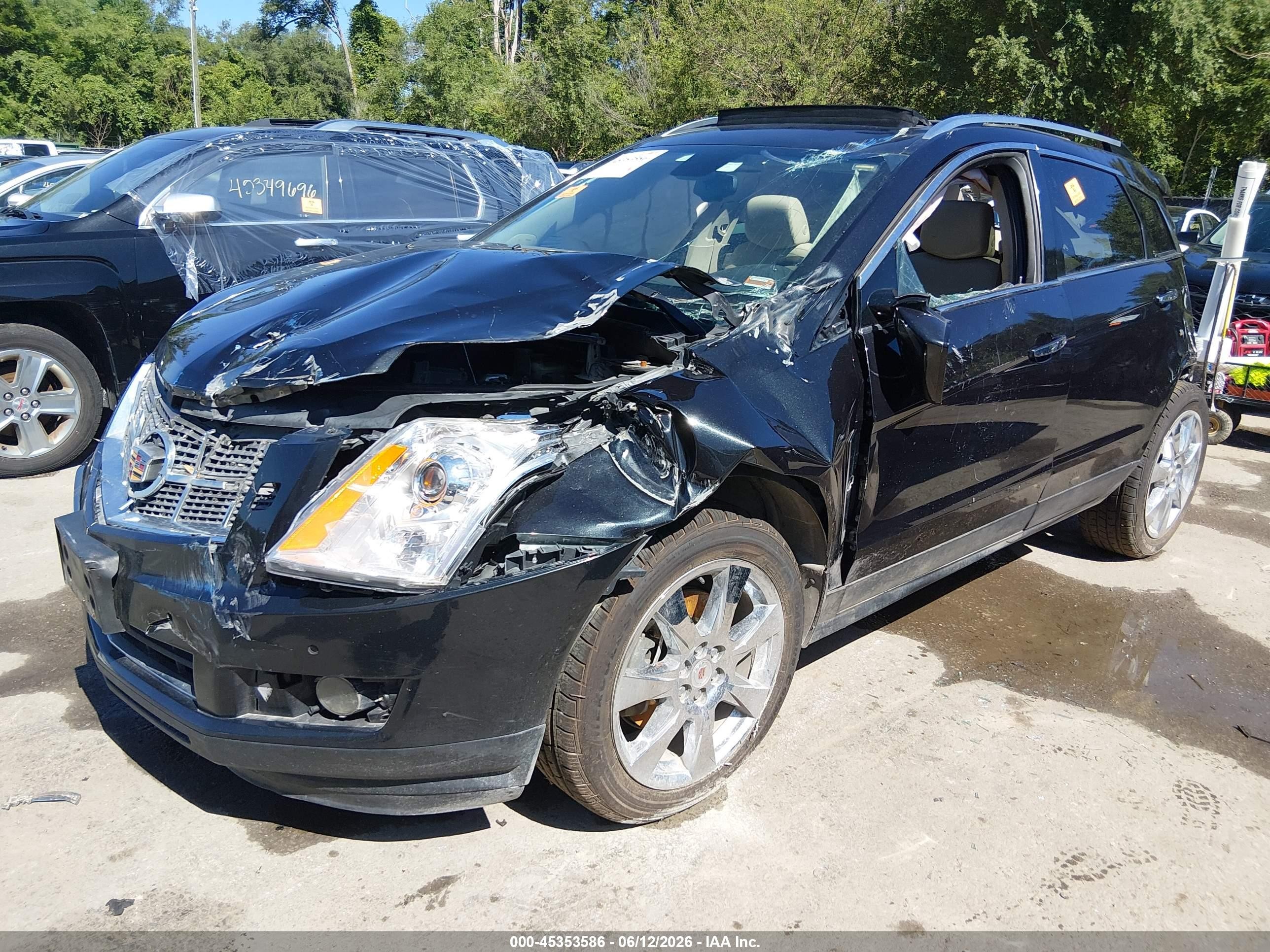 2011 Cadillac Srx Turbo Premium Black vin: 3GYFNKE61BS525336