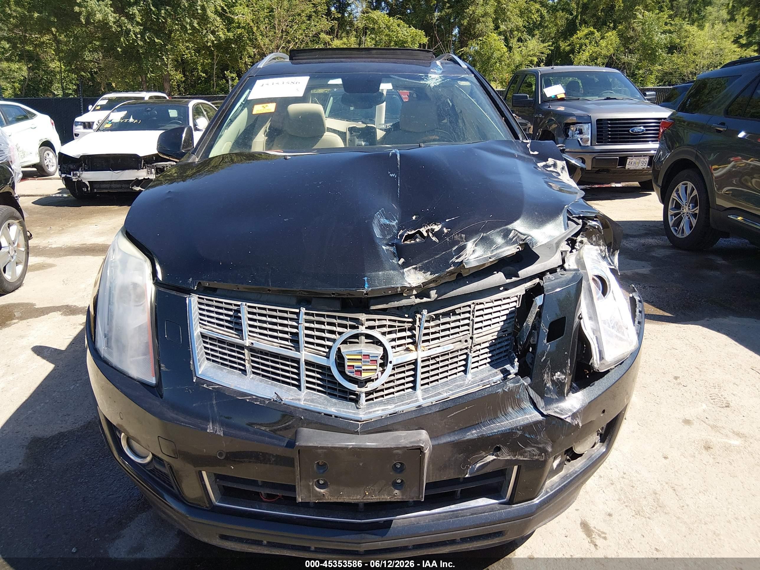2011 Cadillac Srx Turbo Premium Black vin: 3GYFNKE61BS525336