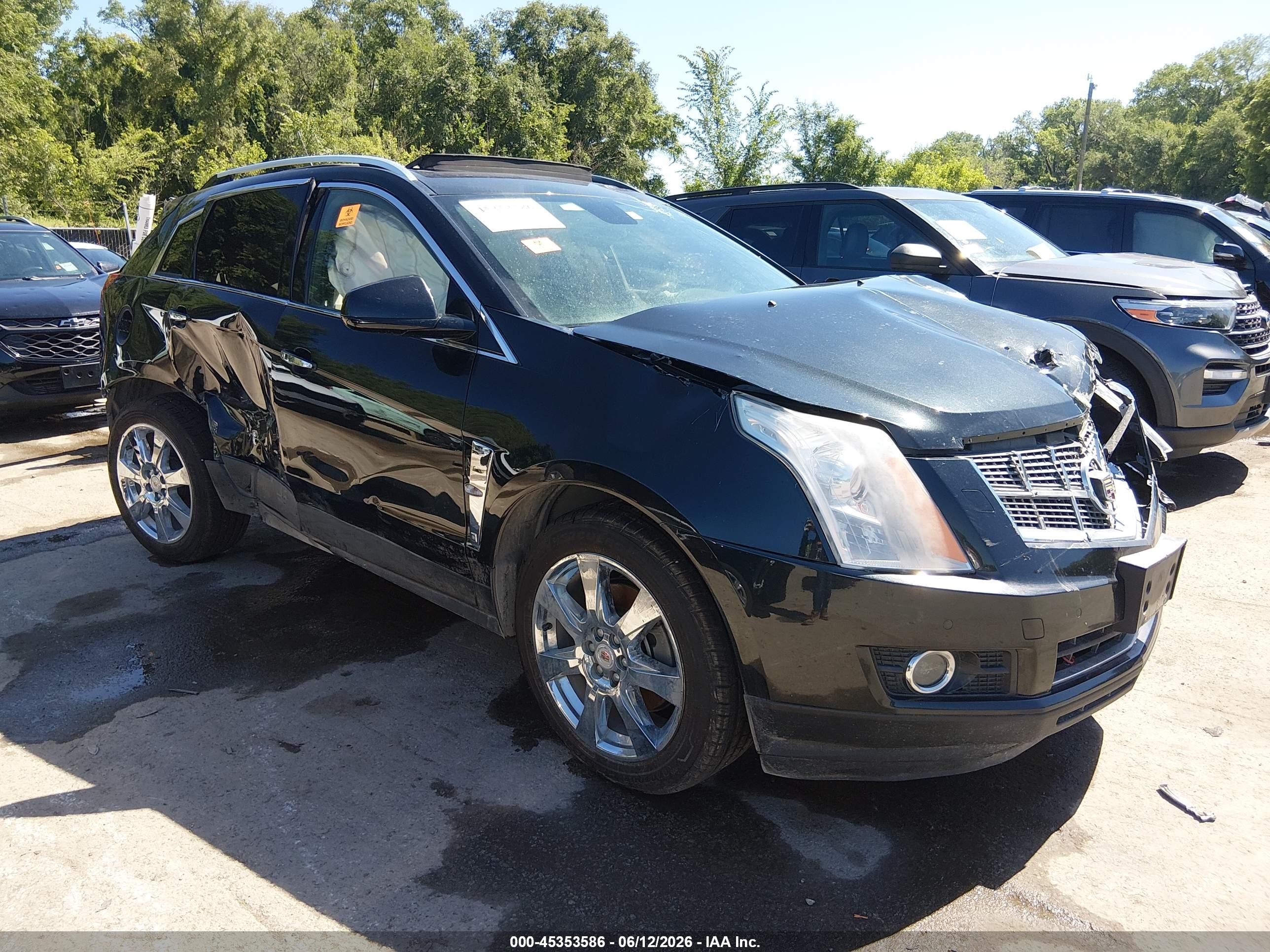 2011 Cadillac Srx Turbo Premium Black vin: 3GYFNKE61BS525336
