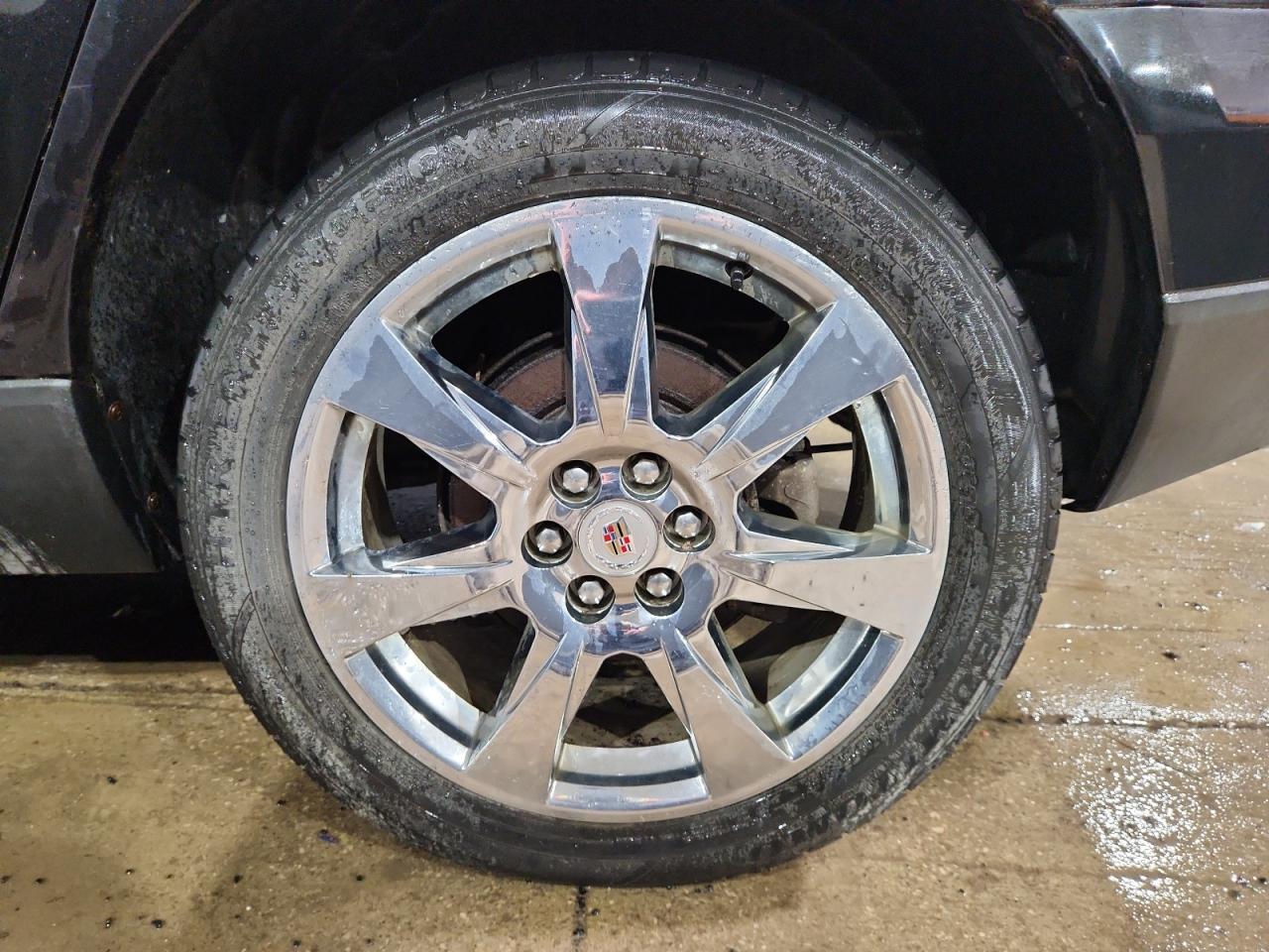 2011 Cadillac Srx Premium Collection Charcoal vin: 3GYFNKE62BS506732 Damage: Left Rear Wheel, Curb Rash, 7 To 8 Inches