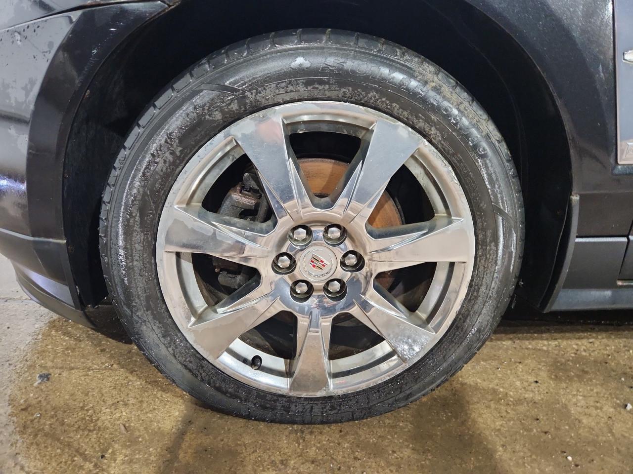 2011 Cadillac Srx Premium Collection Charcoal vin: 3GYFNKE62BS506732 Damage: Left Front Wheel, Curb Rash, > 12 Inches