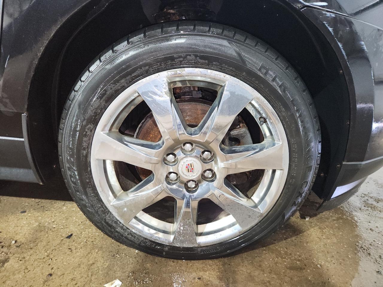 2011 Cadillac Srx Premium Collection Charcoal vin: 3GYFNKE62BS506732 Damage: Right Front Wheel, Curb Rash, 6 To 7 Inches