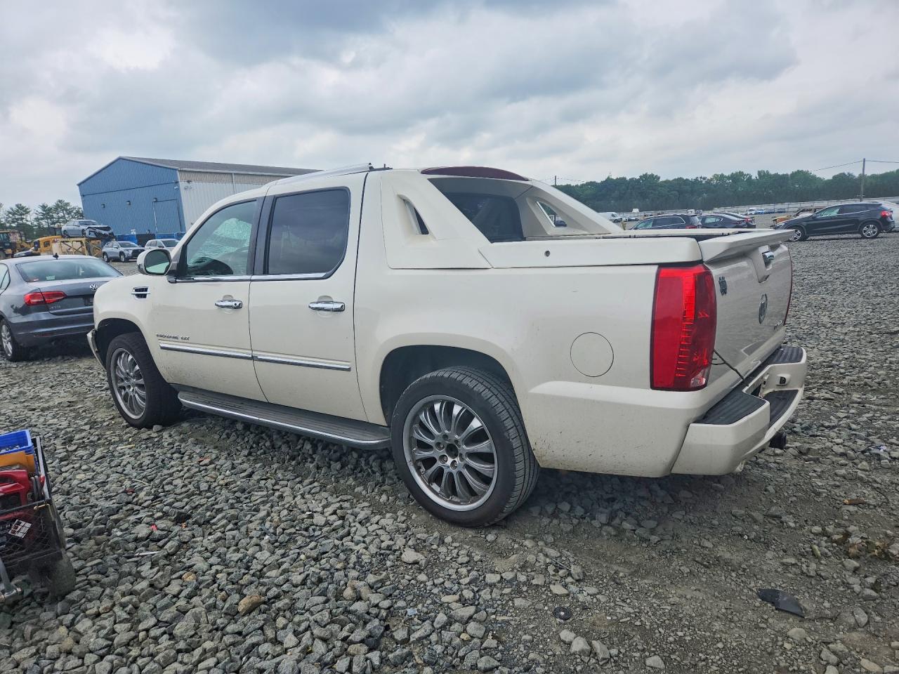 2012 Cadillac Escalade Ext Luxury White vin: 3GYT4MEF1CG211823