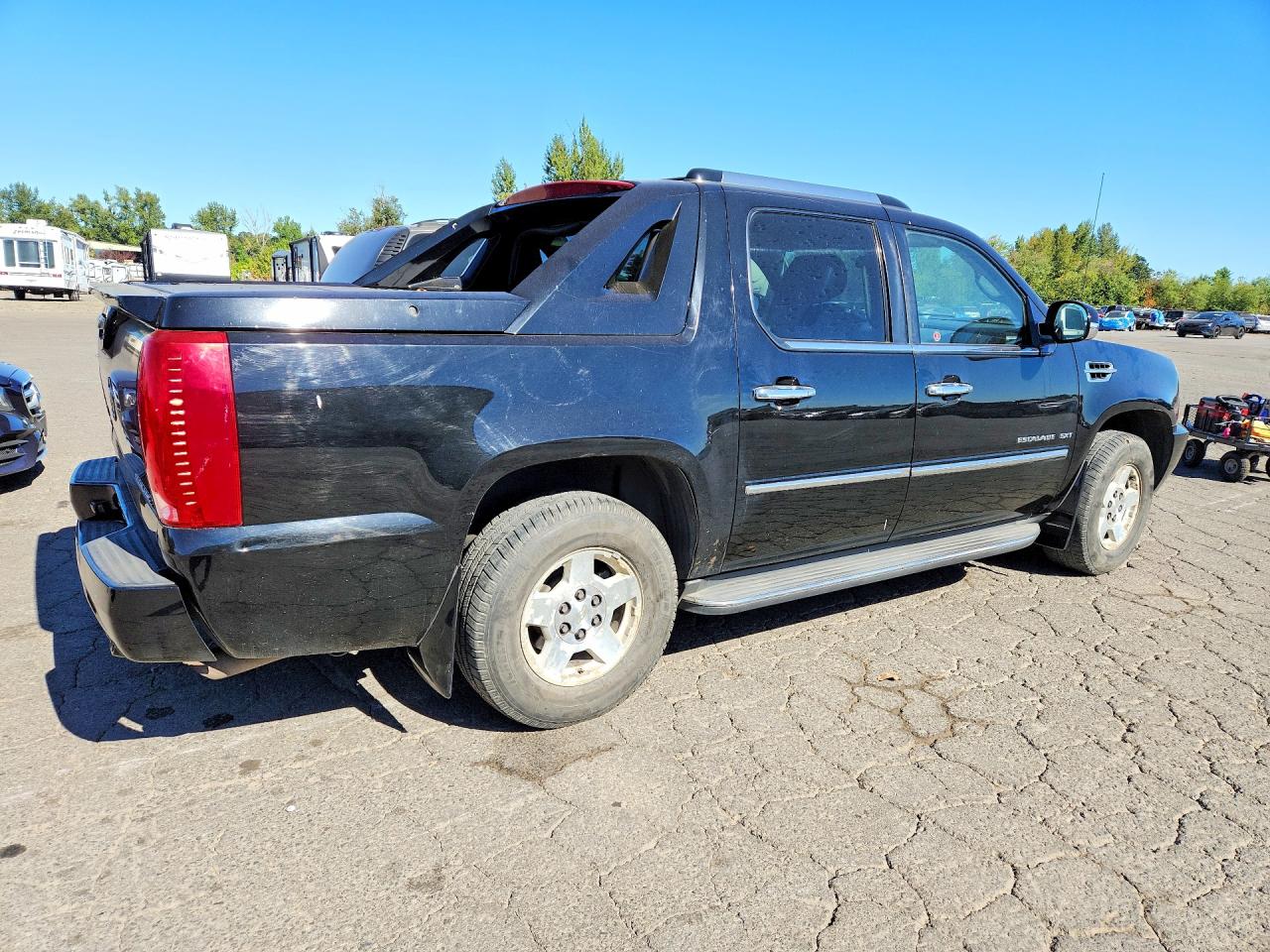 2011 Cadillac Escalade Ext Luxury Black vin: 3GYT4MEF7BG170645