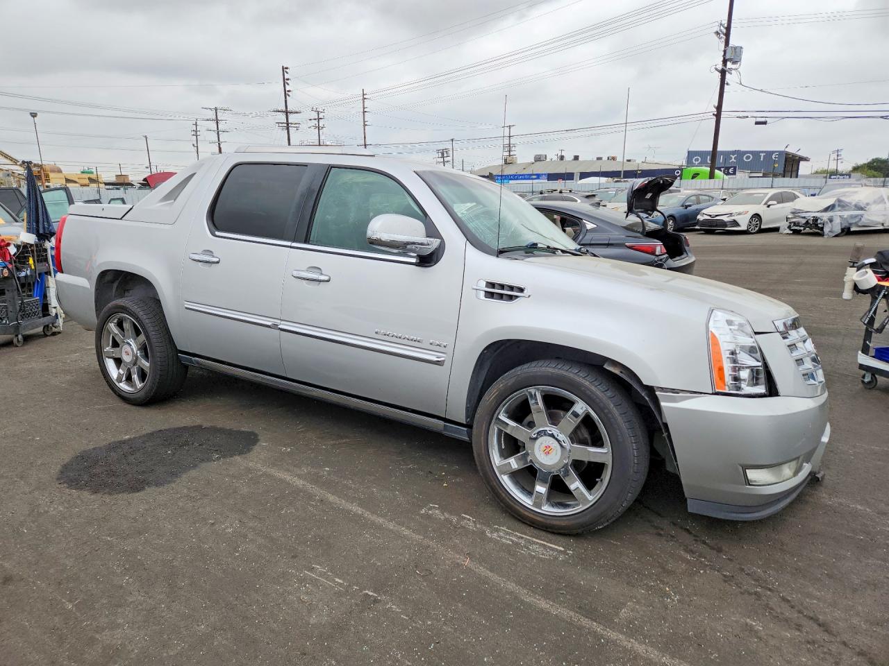 2011 Cadillac Escalade Ext Premium Серебряный vin: 3GYT4NEF3BG326282