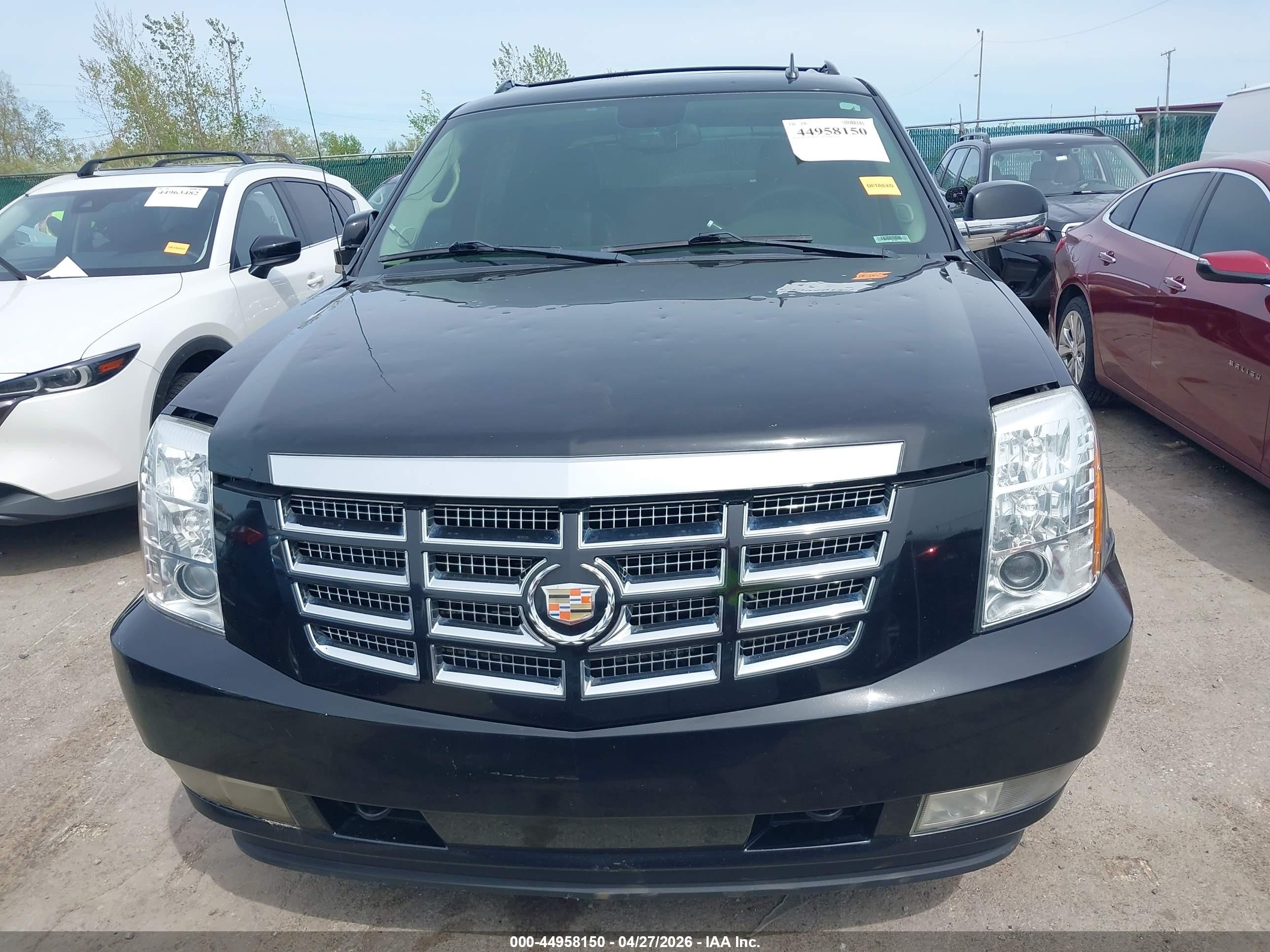 2011 Cadillac Escalade Ext Premium Black vin: 3GYT4NEF8BG166481