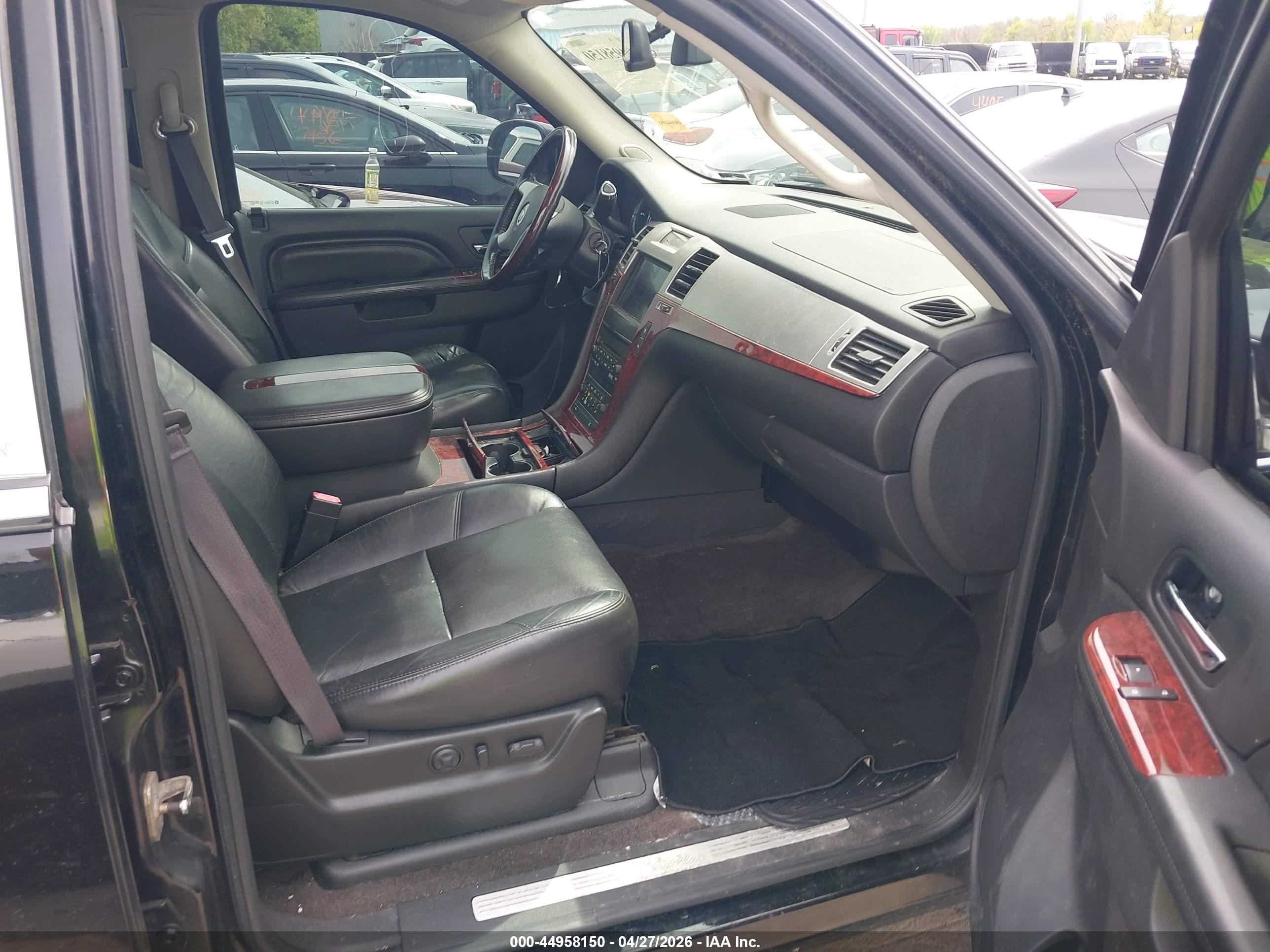 2011 Cadillac Escalade Ext Premium Black vin: 3GYT4NEF8BG166481