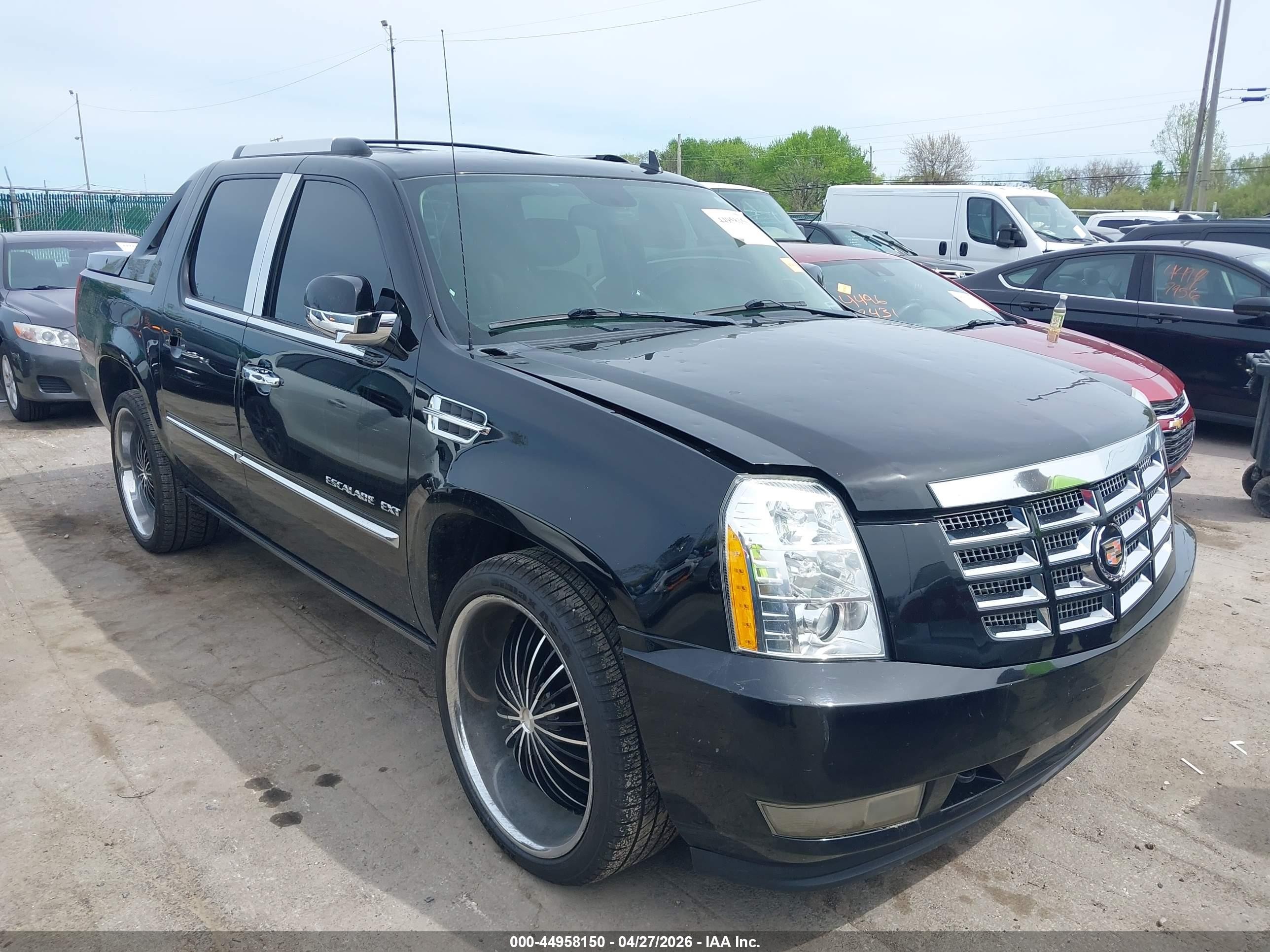 2011 Cadillac Escalade Ext Premium Black vin: 3GYT4NEF8BG166481