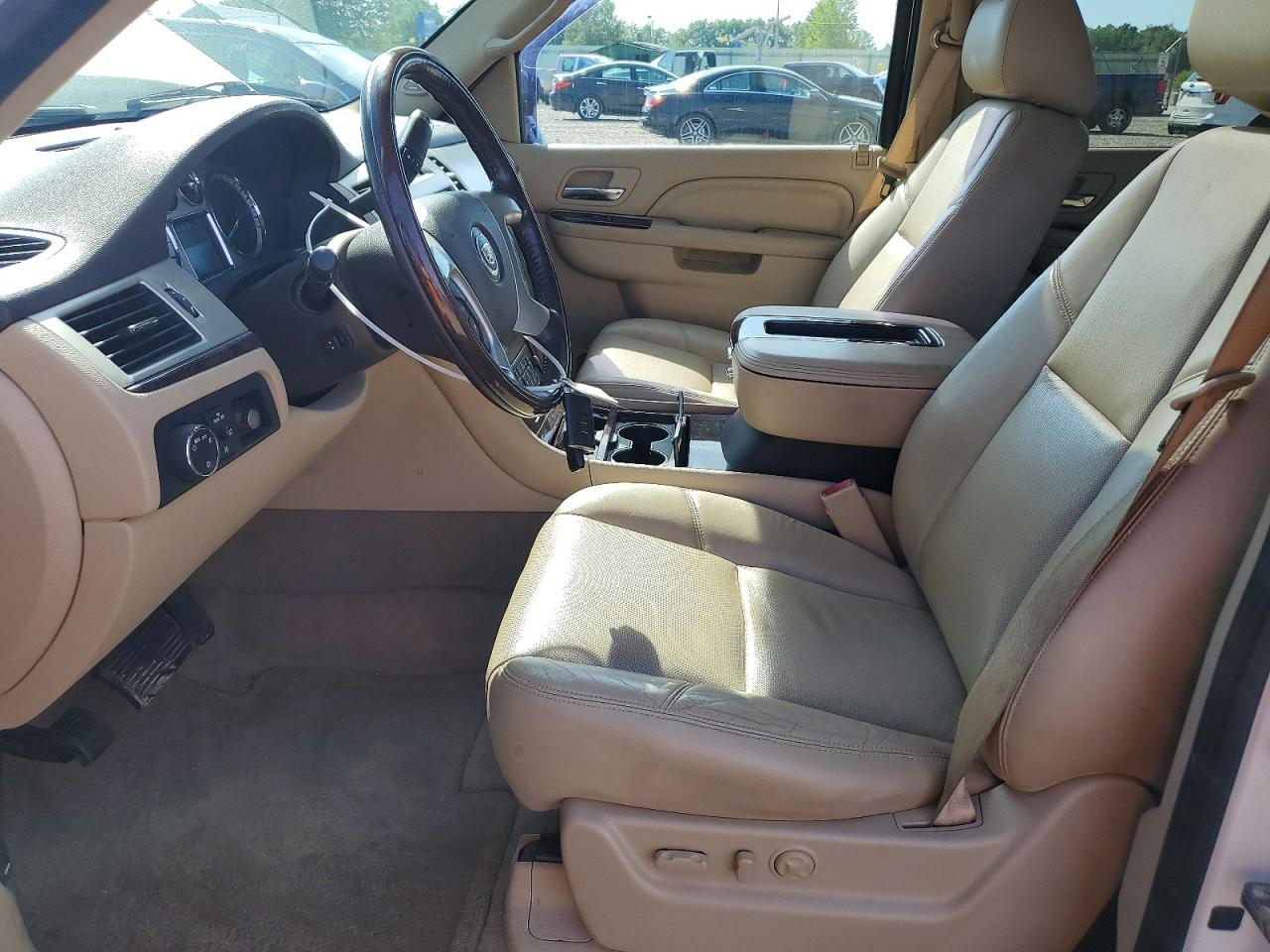2012 Cadillac Escalade Ext Premium White vin: 3GYT4NEF8CG232027