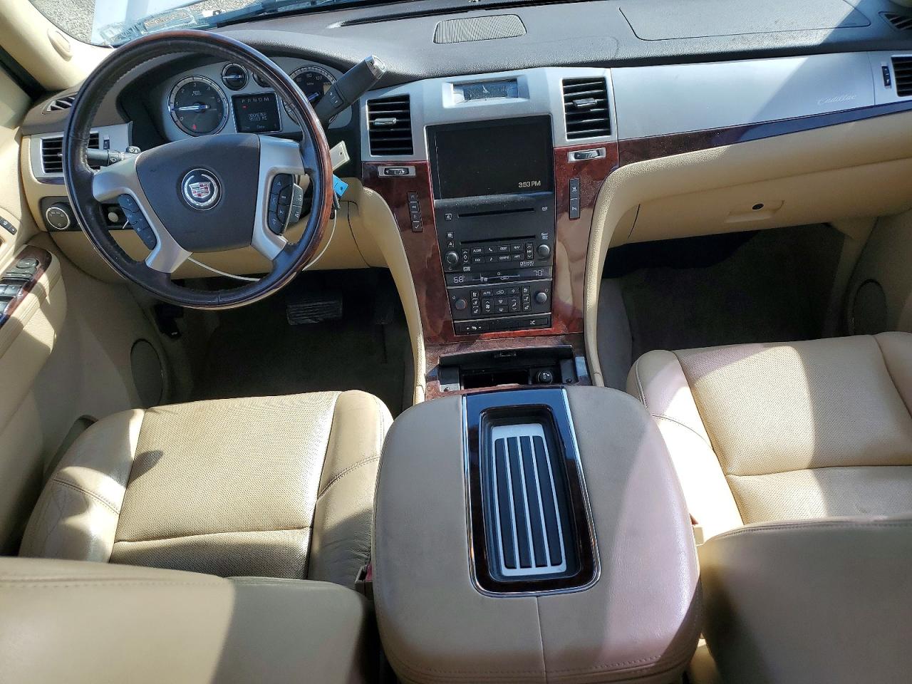 2012 Cadillac Escalade Ext Premium White vin: 3GYT4NEF8CG232027