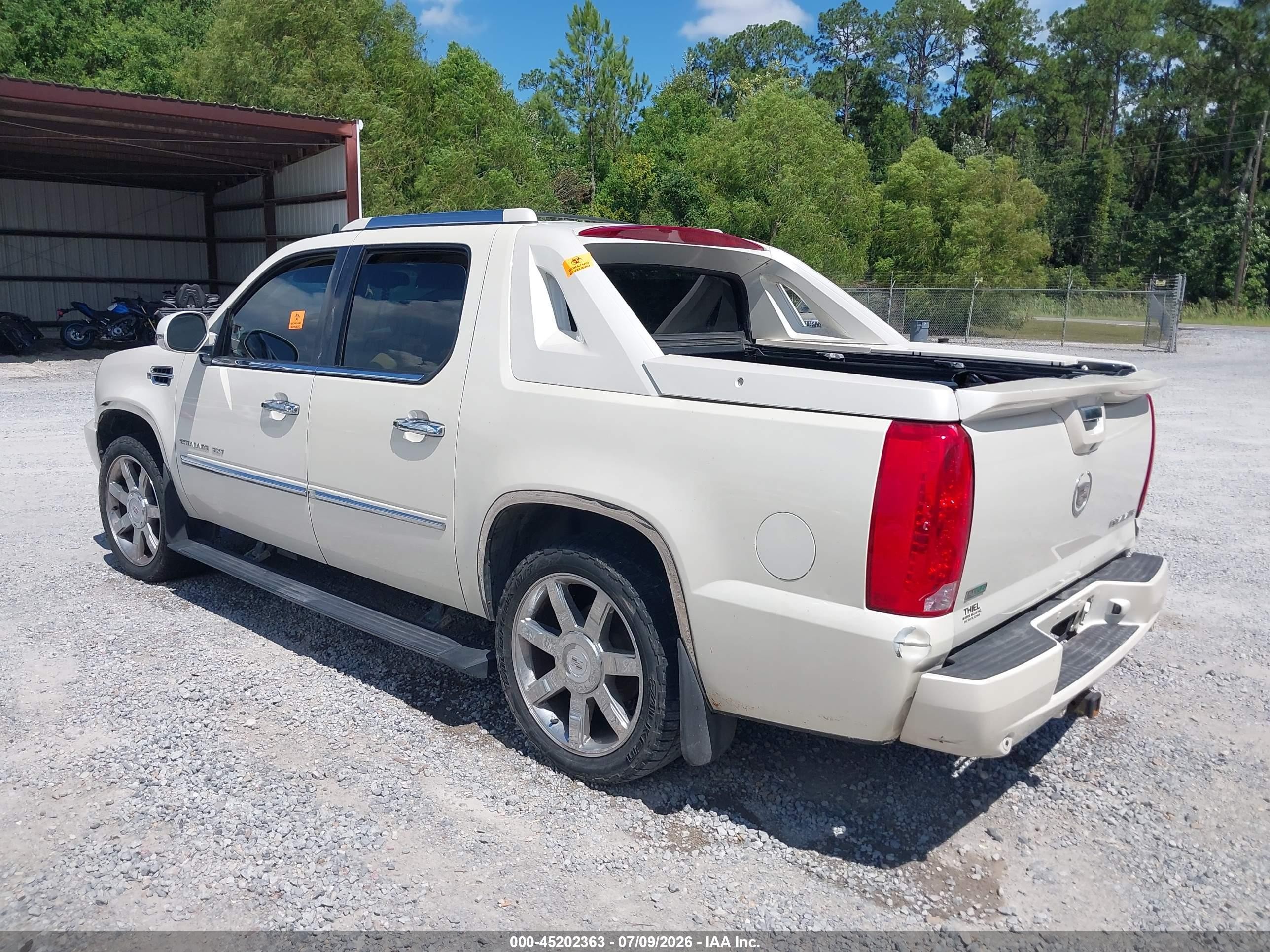 2010 Cadillac Escalade Ext Premium White vin: 3GYVKNEF3AG278697