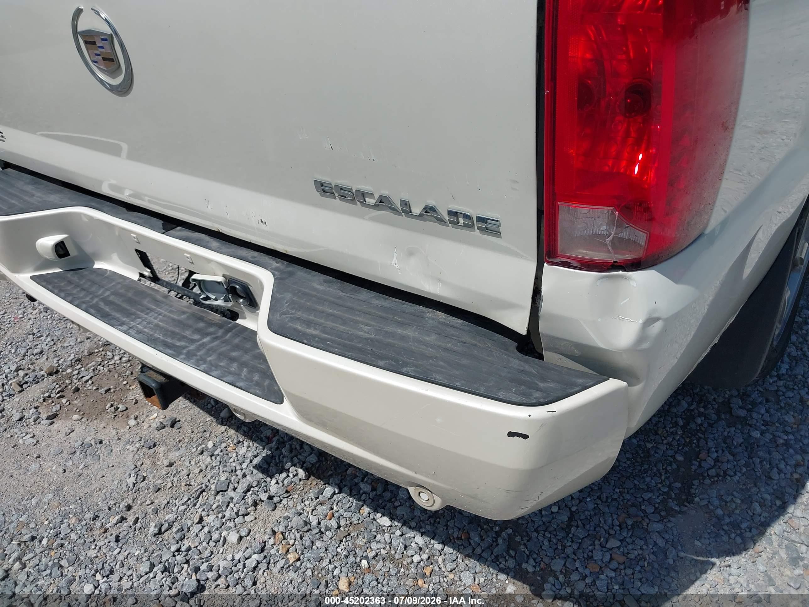 2010 Cadillac Escalade Ext Premium White vin: 3GYVKNEF3AG278697