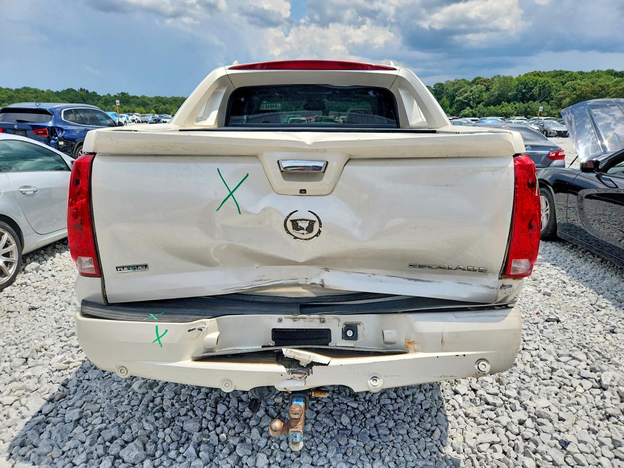 2010 Cadillac Escalade Ext Premium White vin: 3GYVKNEF4AG234546