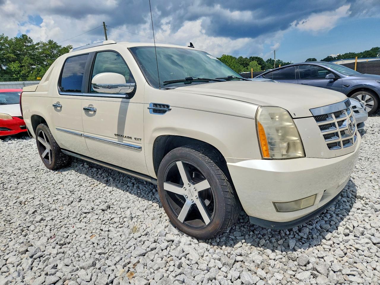2010 Cadillac Escalade Ext Premium White vin: 3GYVKNEF4AG234546