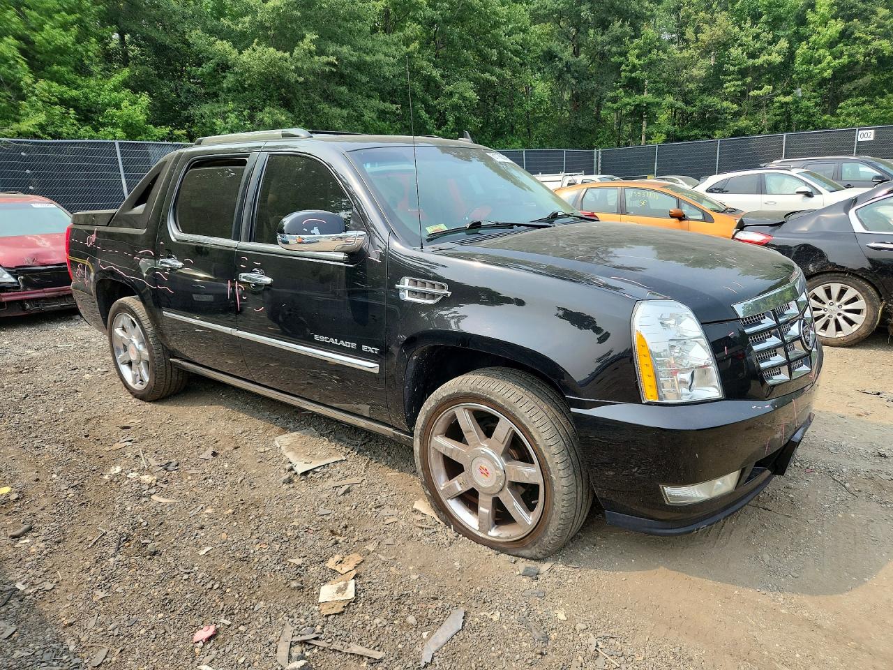 2010 Cadillac Escalade Ext Premium Black vin: 3GYVKNEF6AG280010