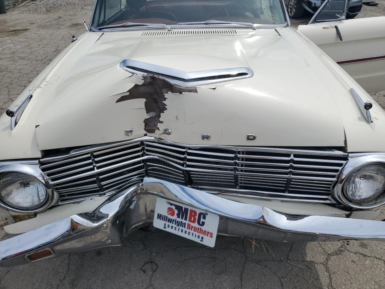 1963 Ford Falcon White vin: 3H15U122432
