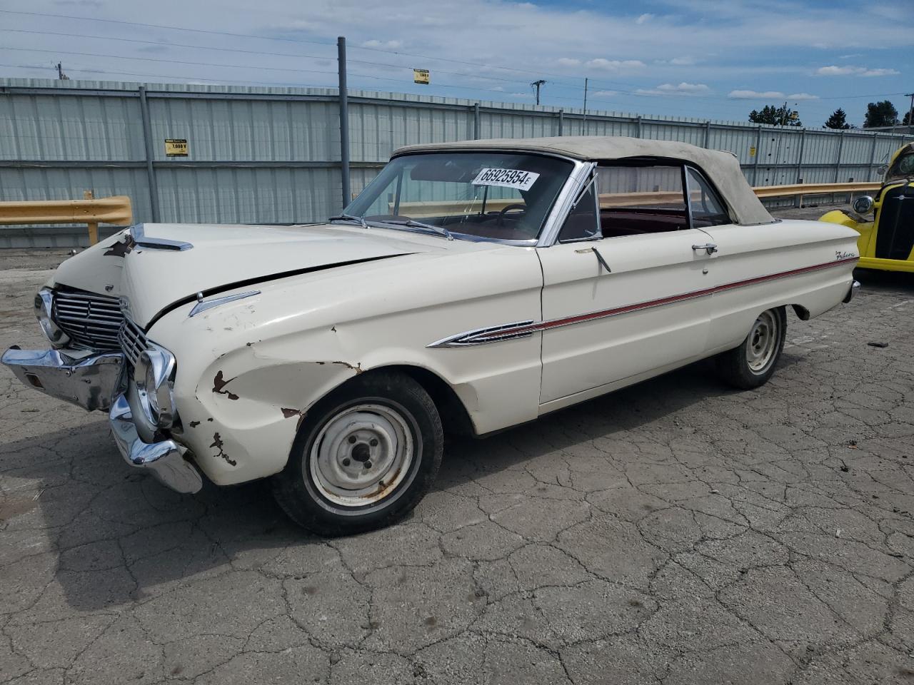 1963 Ford Falcon White vin: 3H15U122432