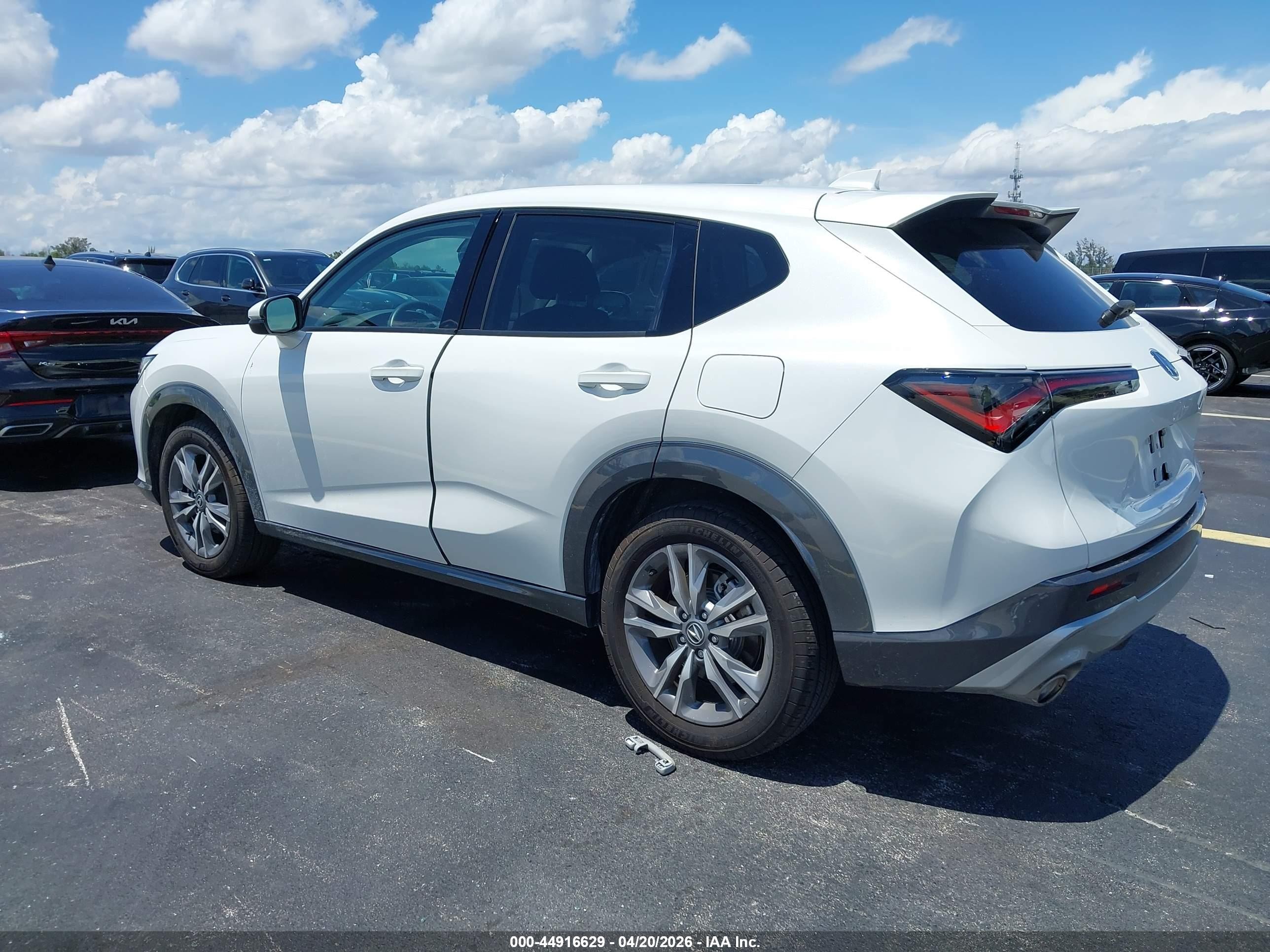 2025 Acura Adx   White vin: 3HDSA1H38SM703483