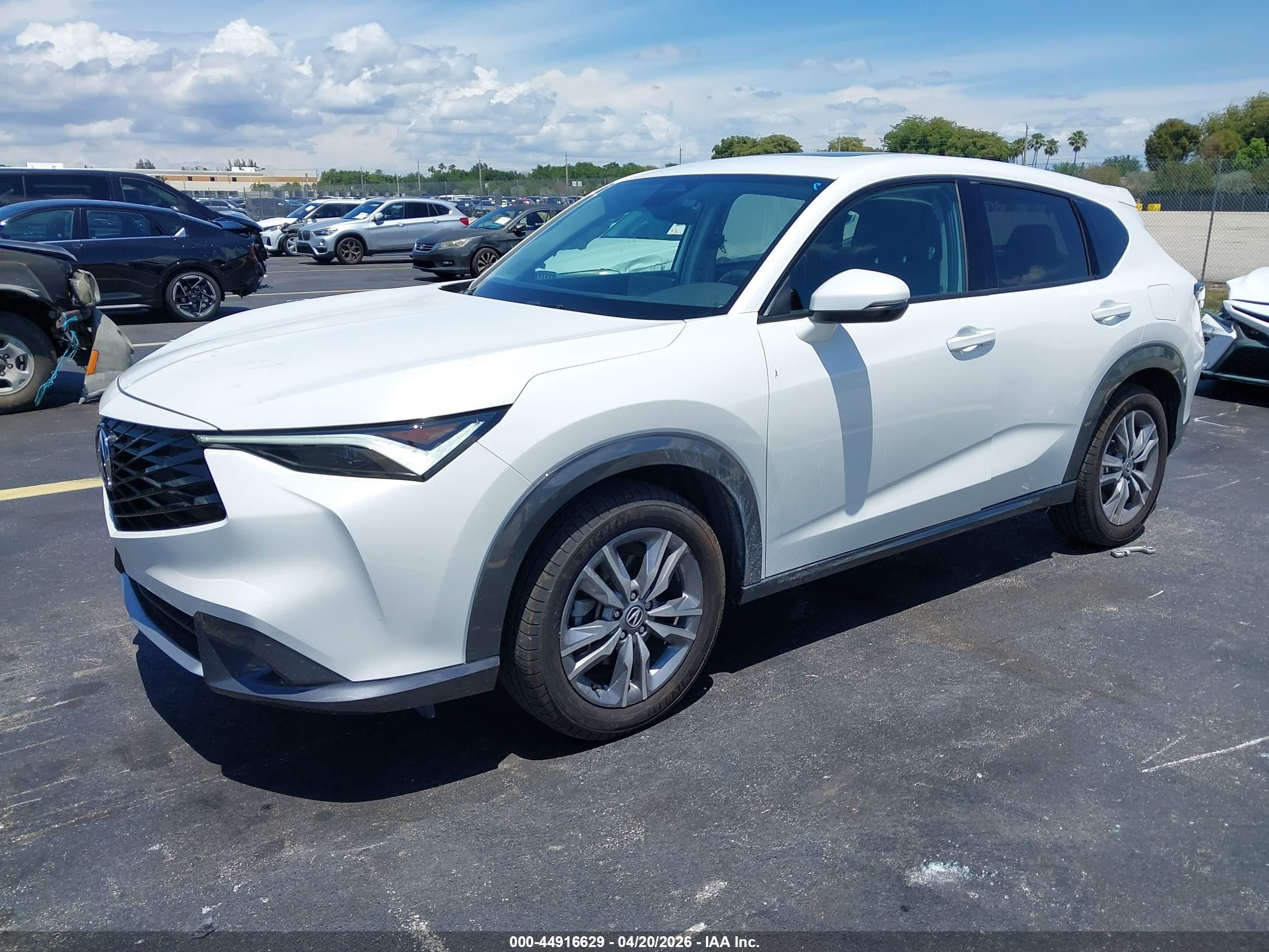2025 Acura Adx   White vin: 3HDSA1H38SM703483