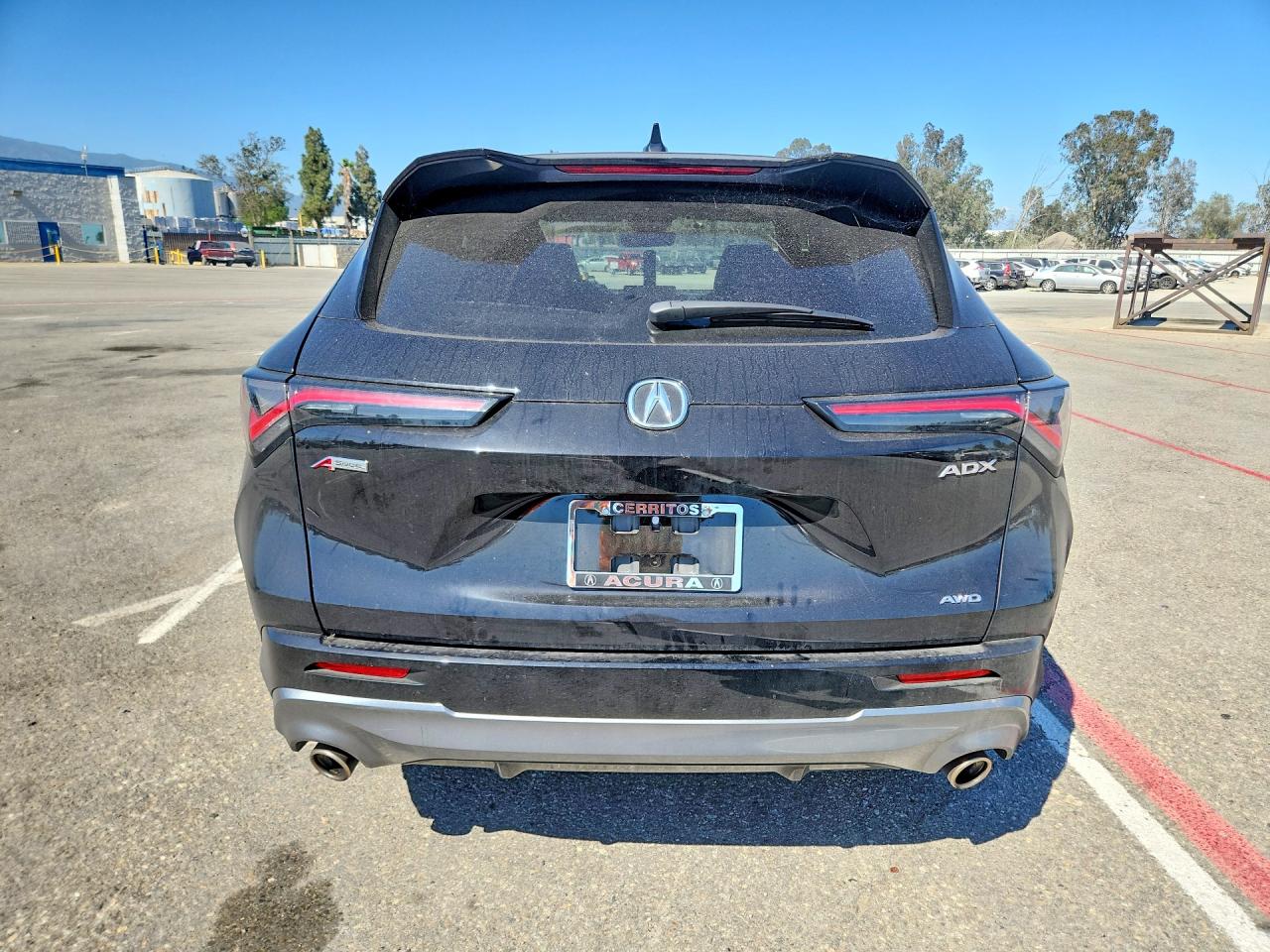 2025 Acura Adx A-spec Black vin: 3HDSA2H54SM712401