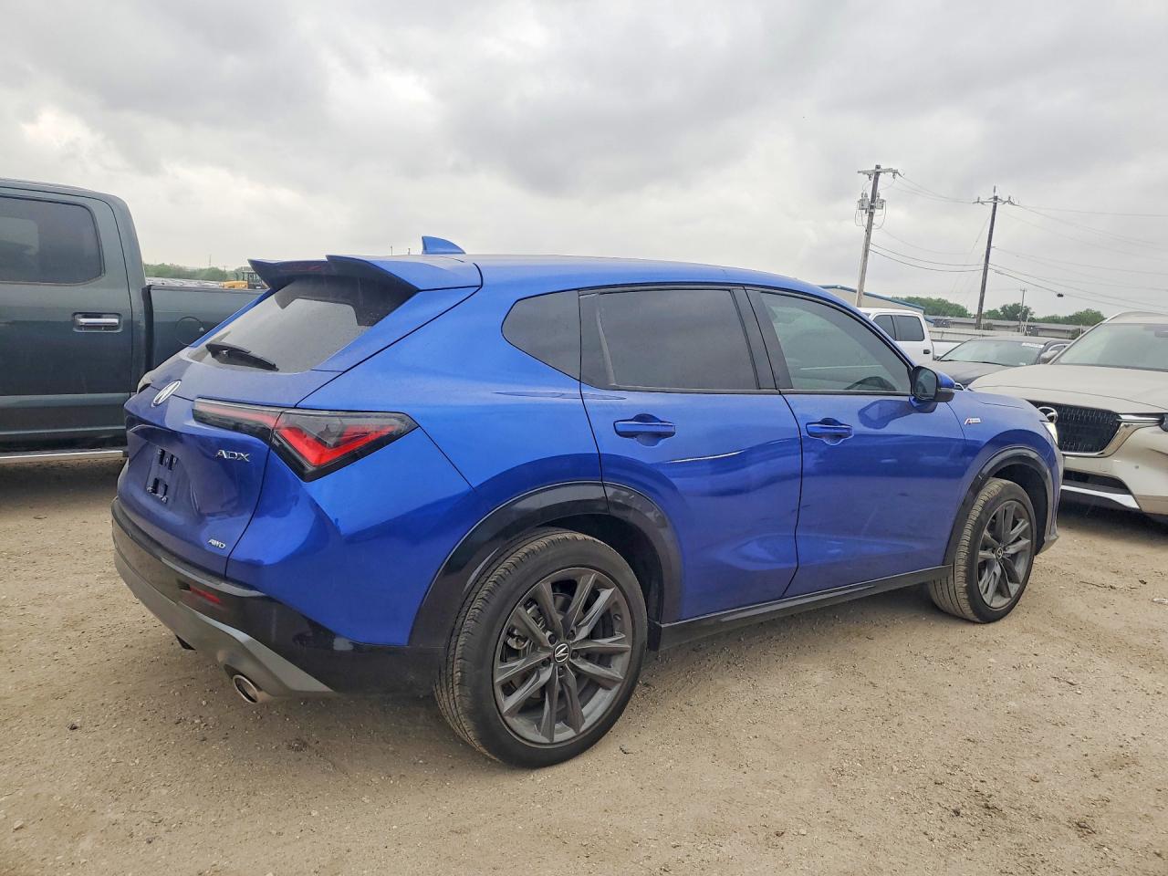 2025 Acura Adx A-spec Blue vin: 3HDSA2H55SM711290