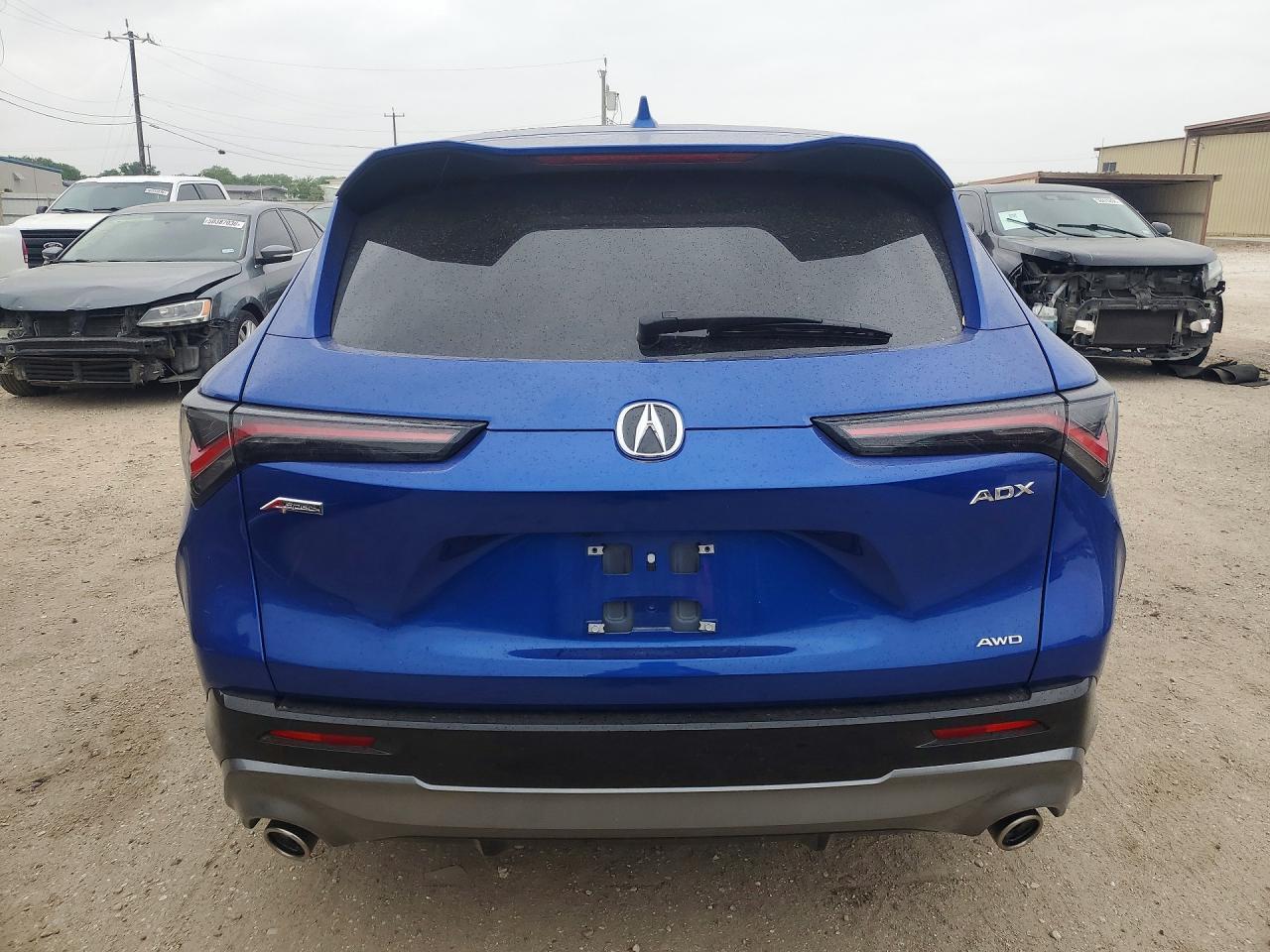 2025 Acura Adx A-spec Blue vin: 3HDSA2H55SM711290