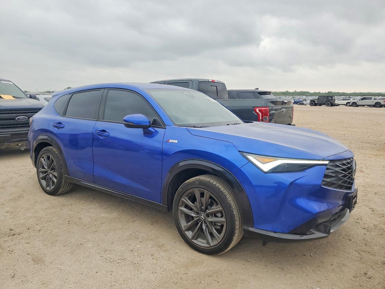 2025 Acura Adx A-spec Blue vin: 3HDSA2H55SM711290