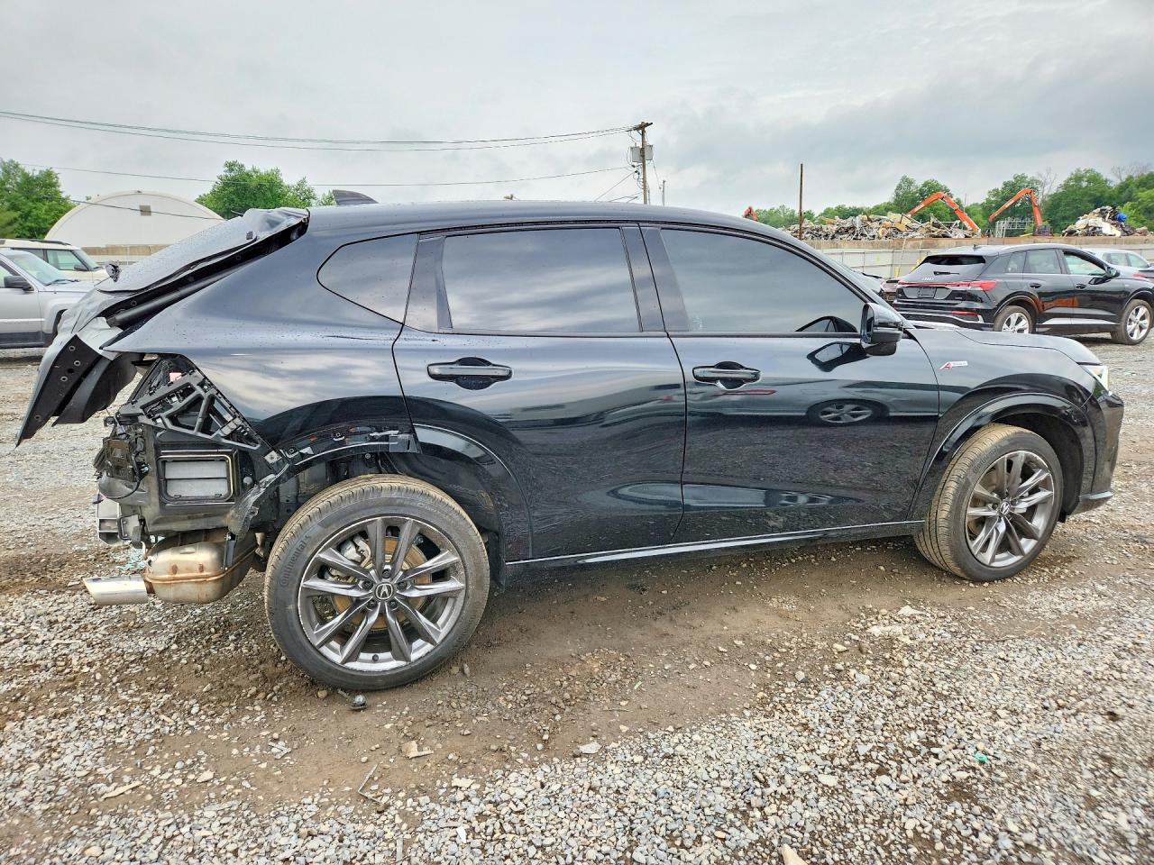 2025 Acura Adx A-spec Black vin: 3HDSA2H5XSM704660